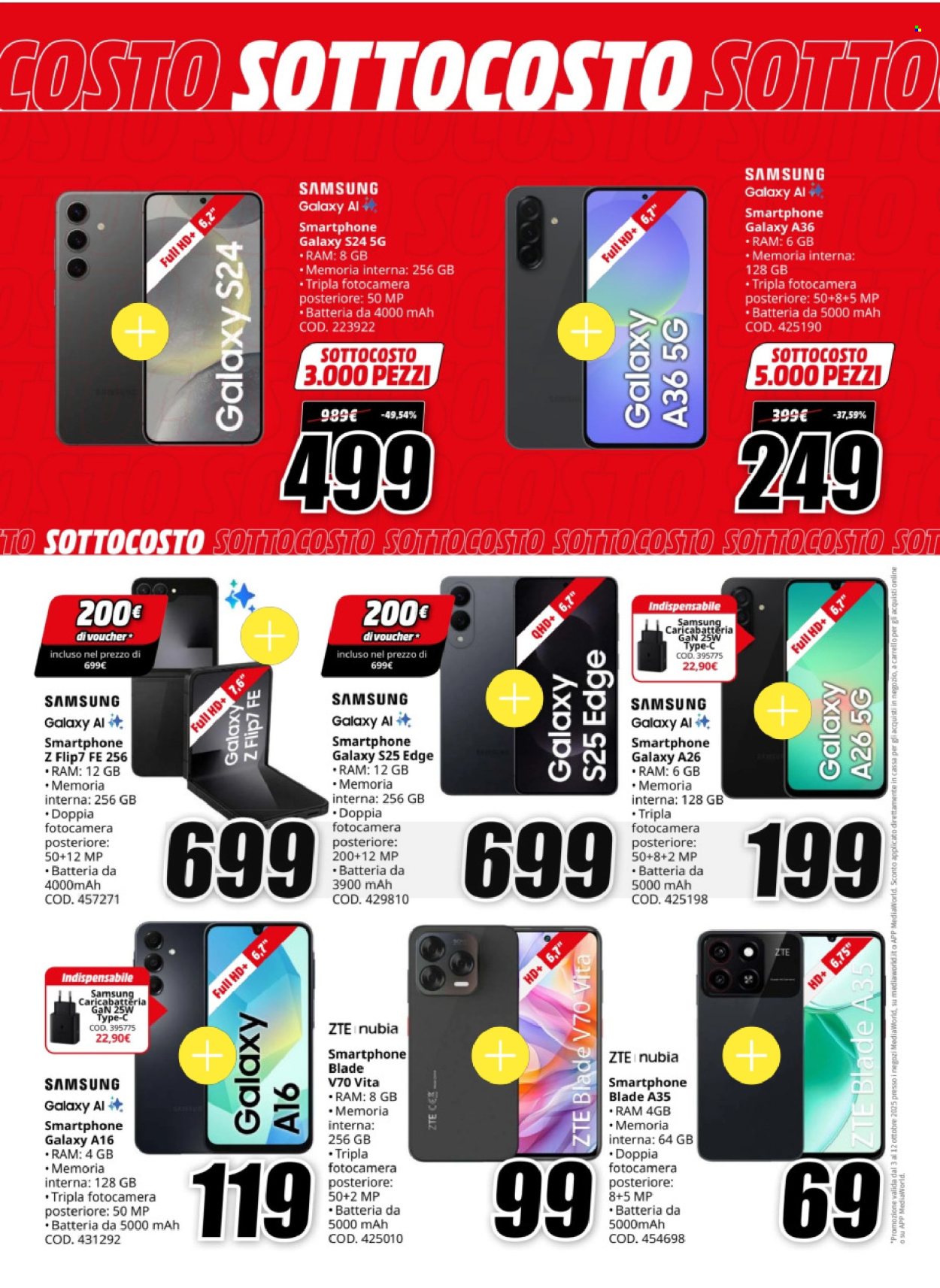 Volantino MediaWorld - 3/10/2025 - 12/10/2025. Pagina 2