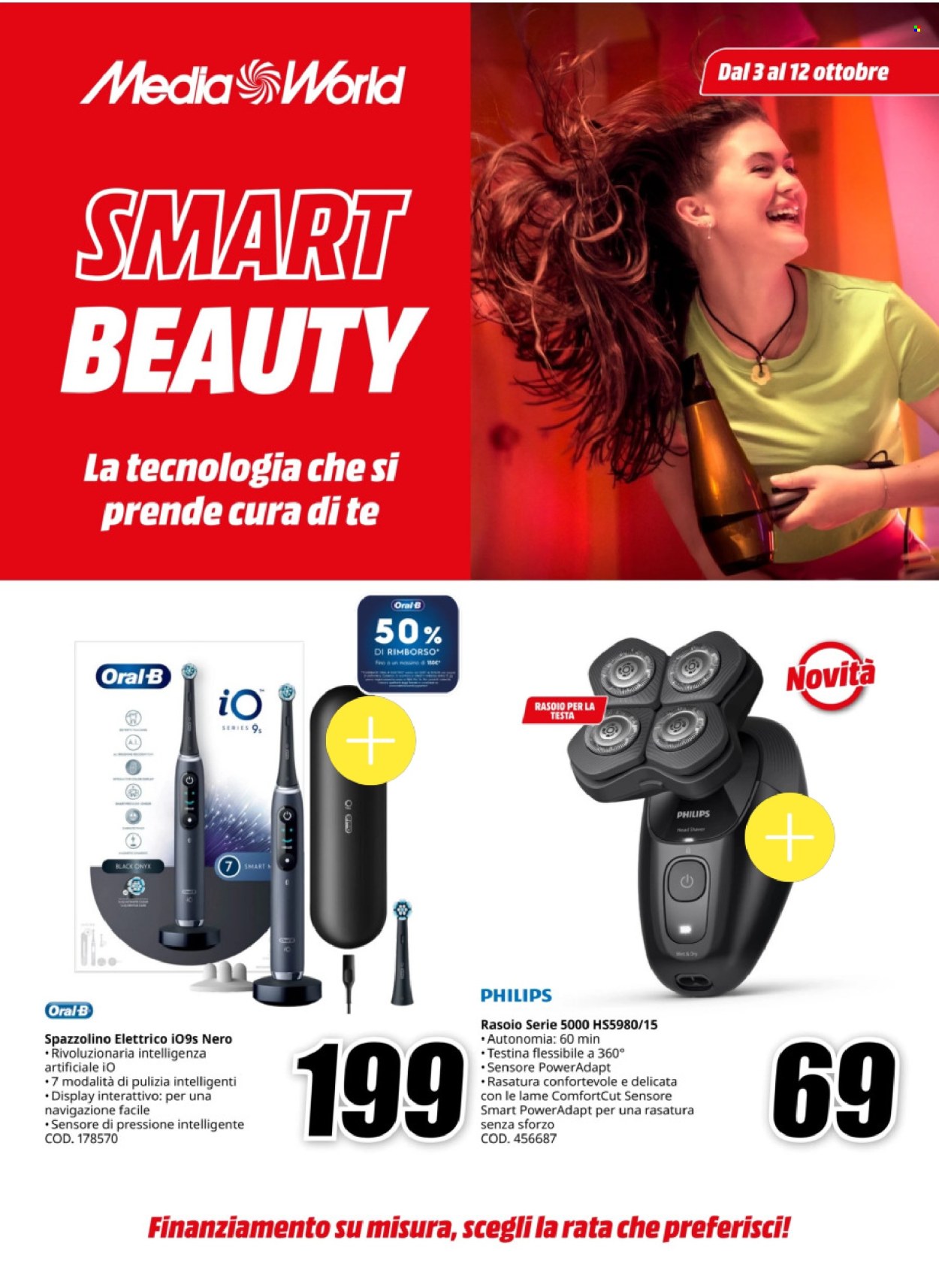 Volantino MediaWorld - 3/10/2025 - 12/10/2025. Pagina 1