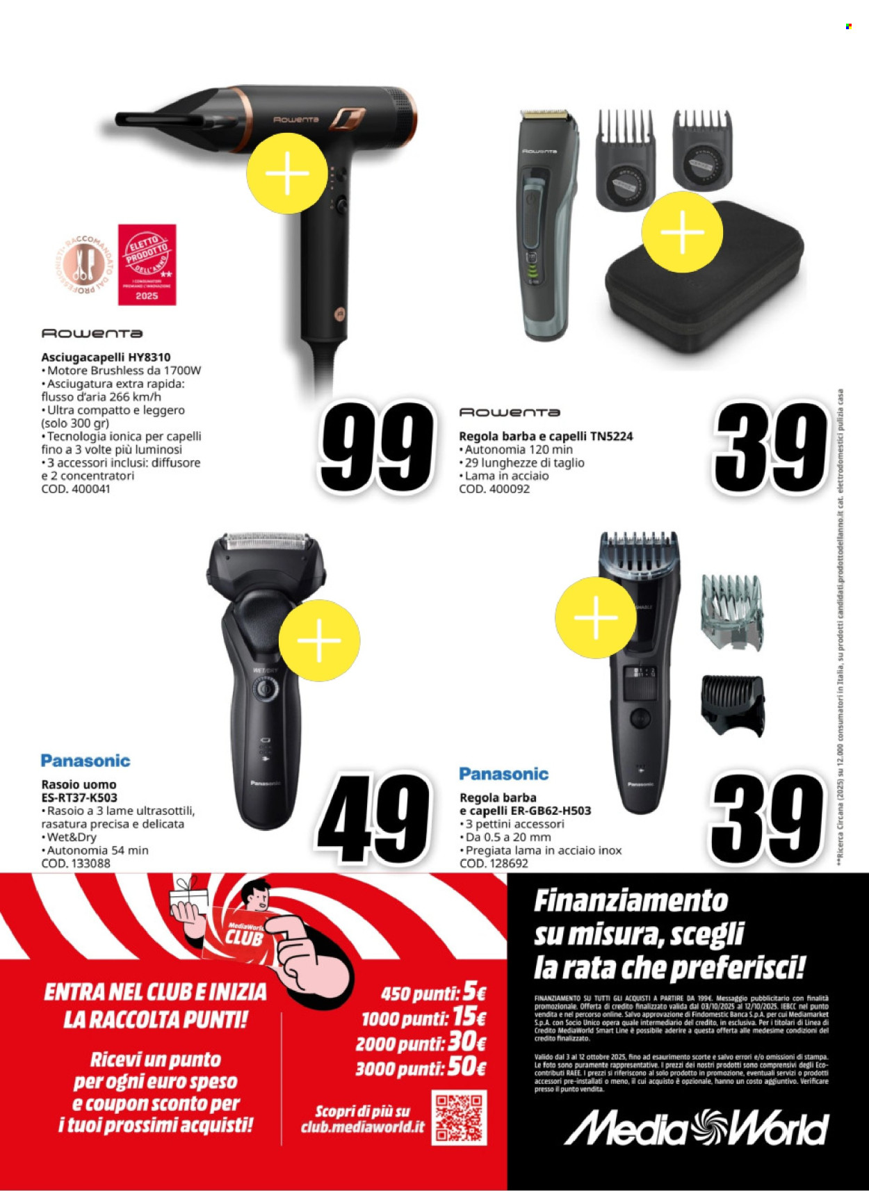Volantino MediaWorld - 3/10/2025 - 12/10/2025. Pagina 8