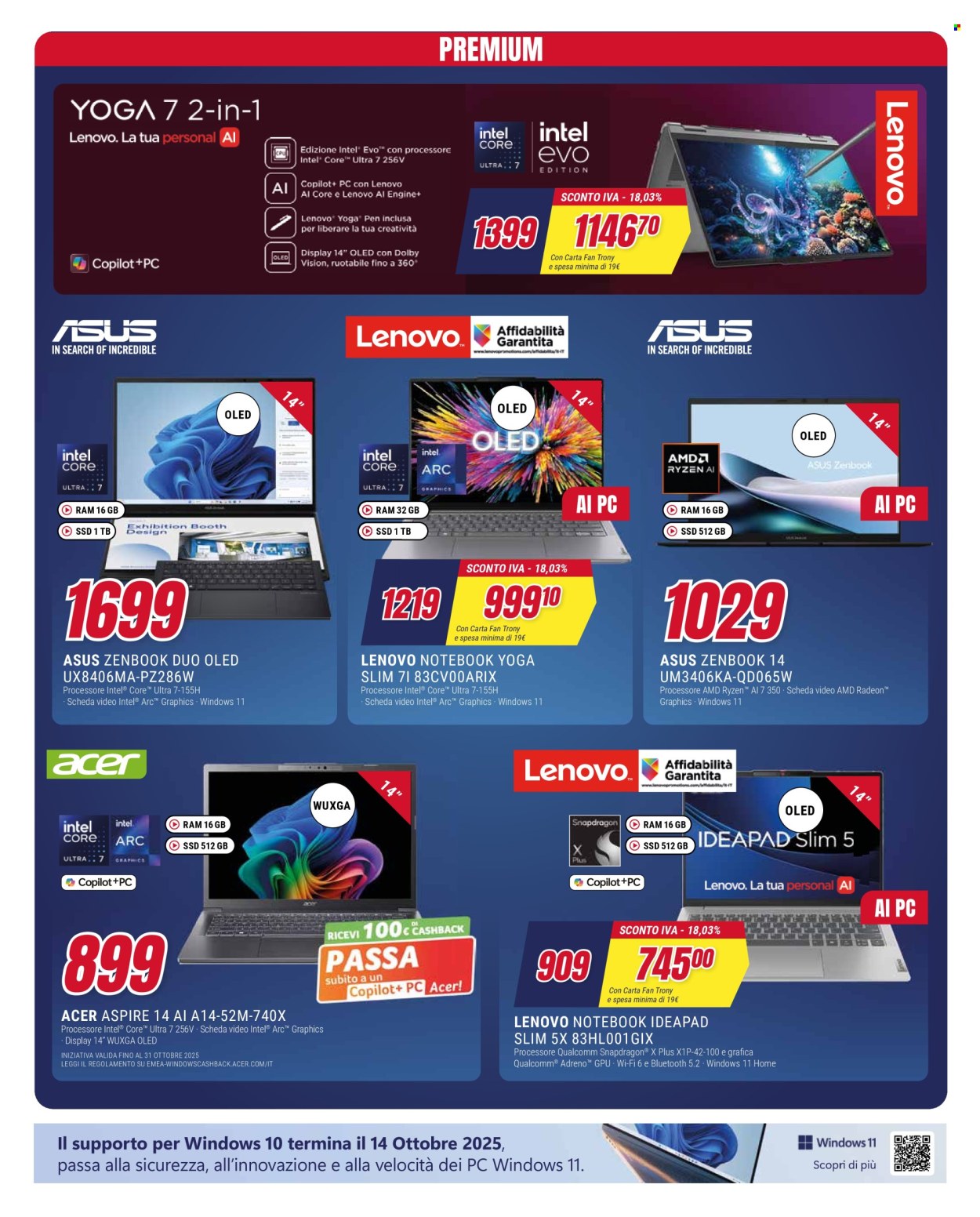 Volantino Trony - 2/10/2025 - 16/10/2025. Pagina 33