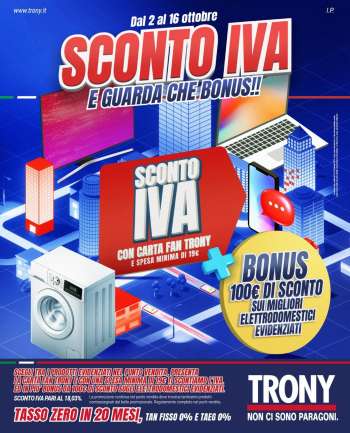 Volantino Trony - 2/10/2025 - 16/10/2025.