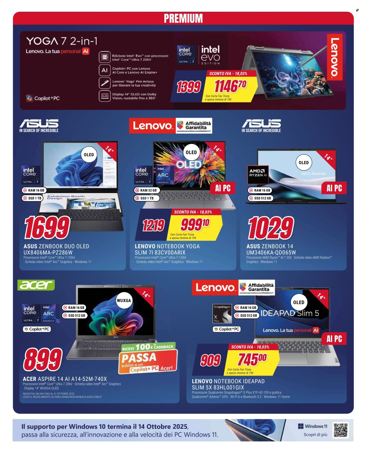 Volantino Trony - 2/10/2025 - 16/10/2025. Pagina 33
