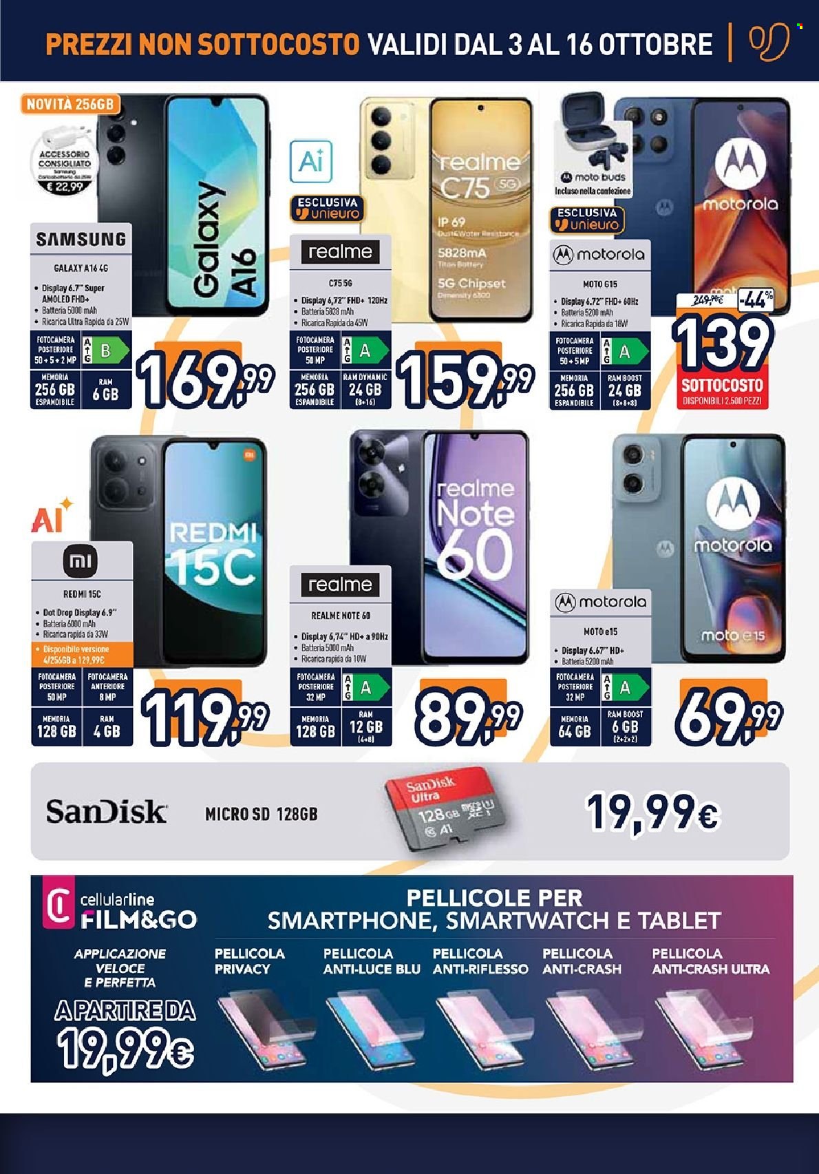 Volantino Unieuro - 3/10/2025 - 12/10/2025. Pagina 7