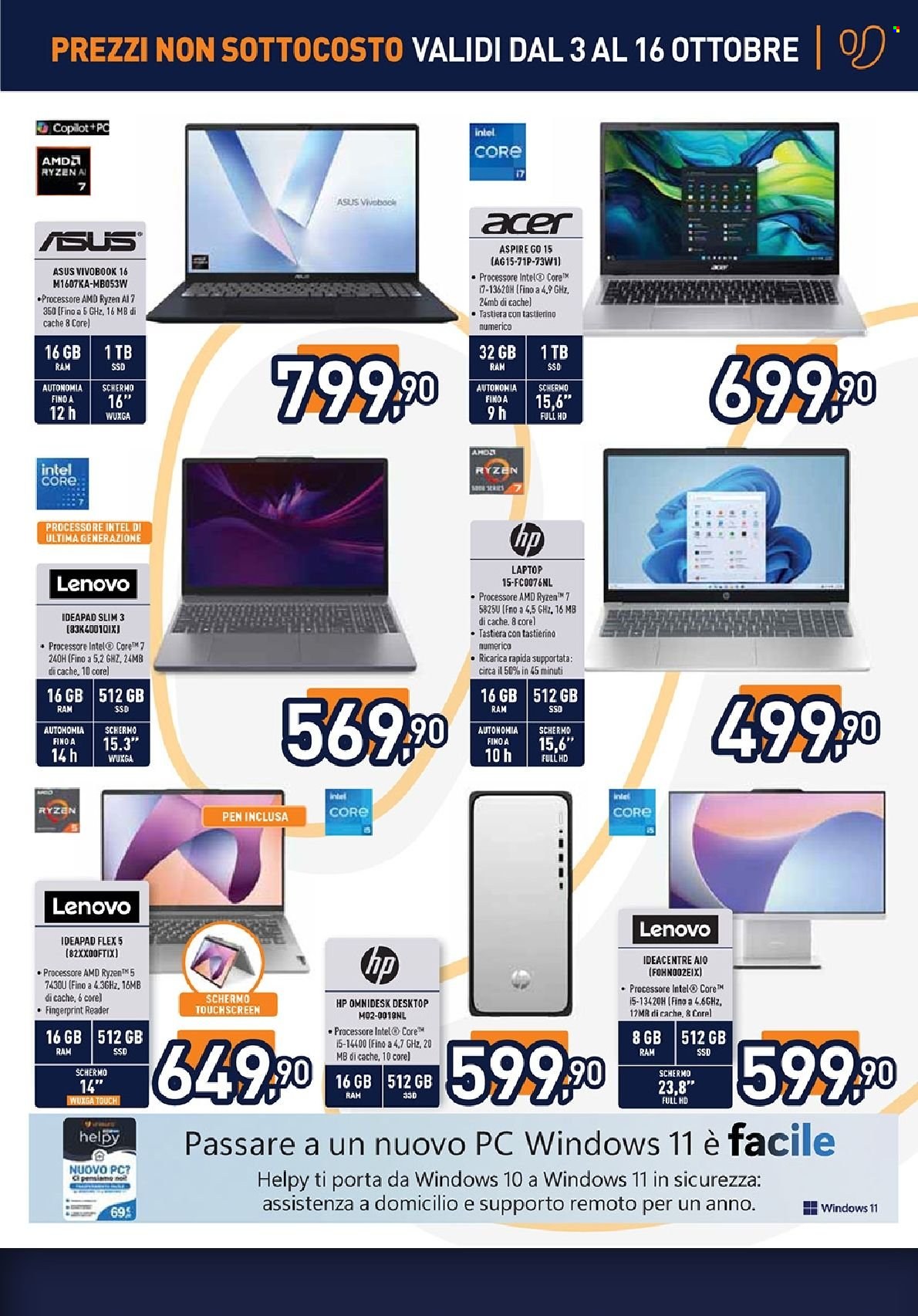 Volantino Unieuro - 3/10/2025 - 12/10/2025. Pagina 13