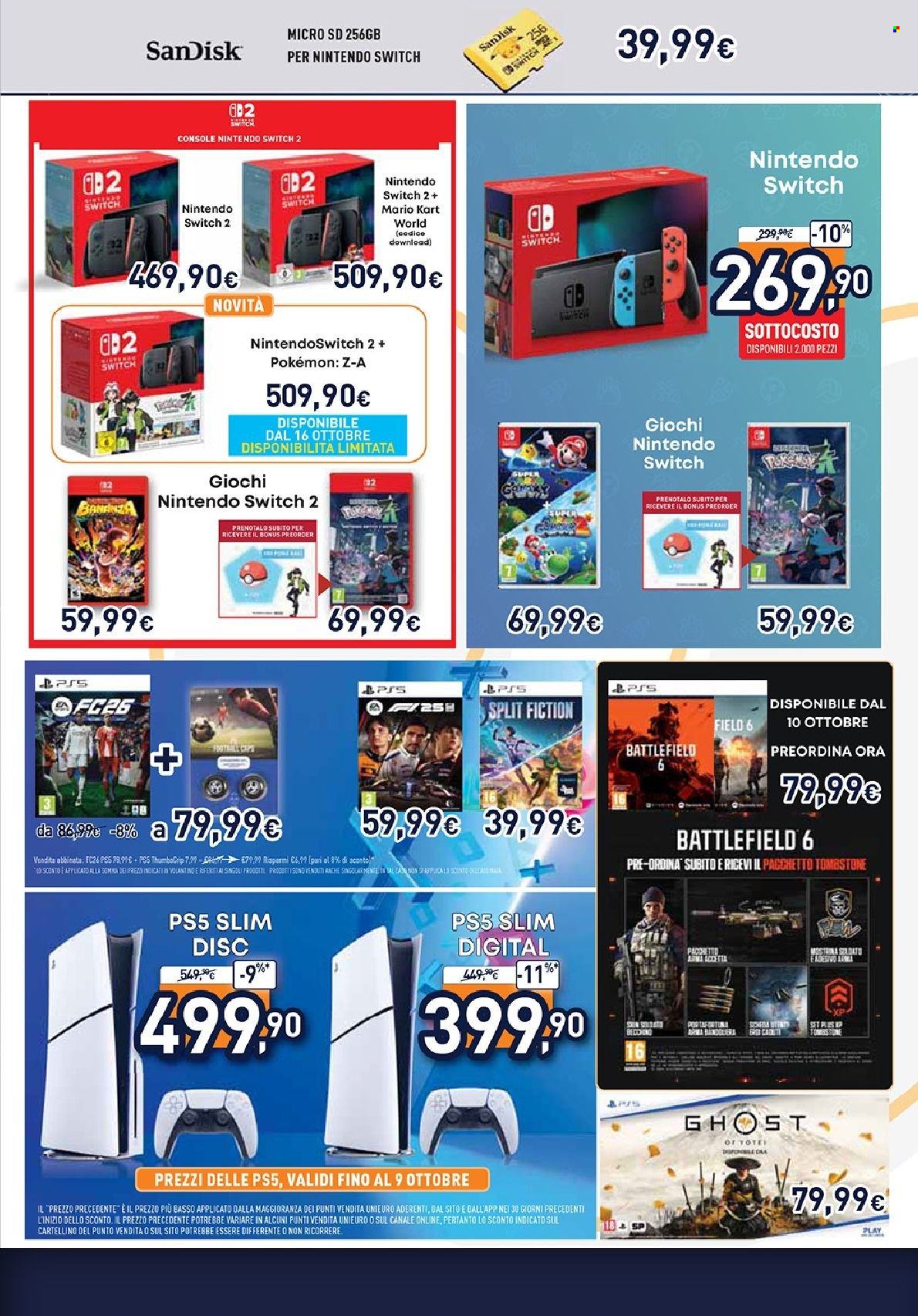 Volantino Unieuro - 3/10/2025 - 12/10/2025. Pagina 19