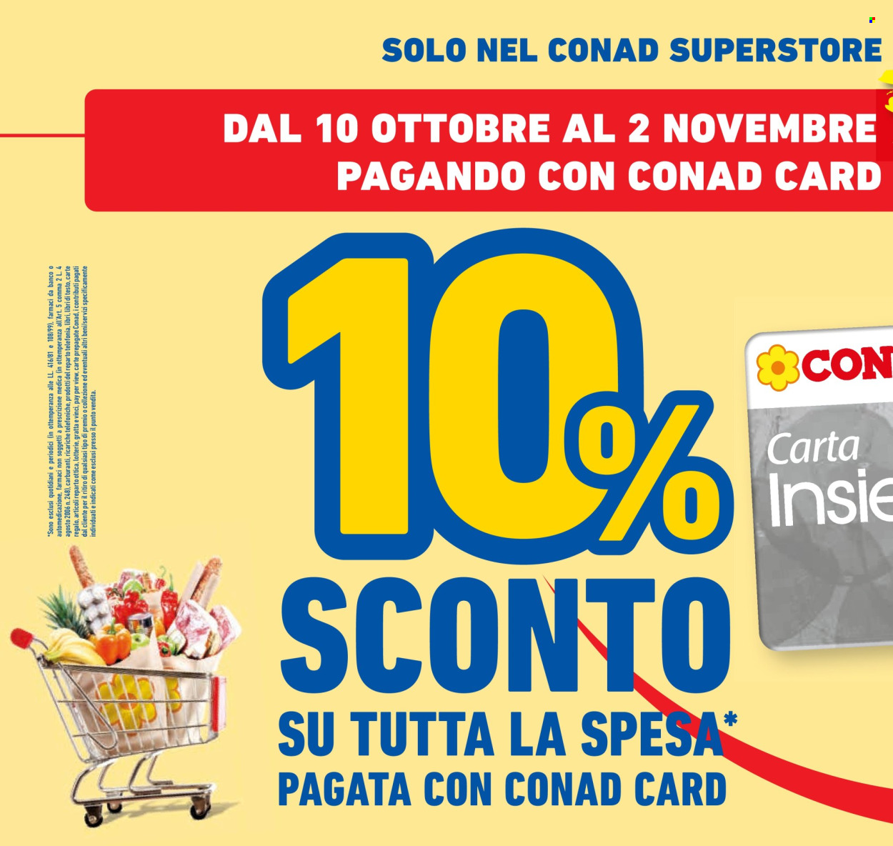 Volantino Conad Superstore - 8/10/2025 - 21/10/2025. Pagina 2