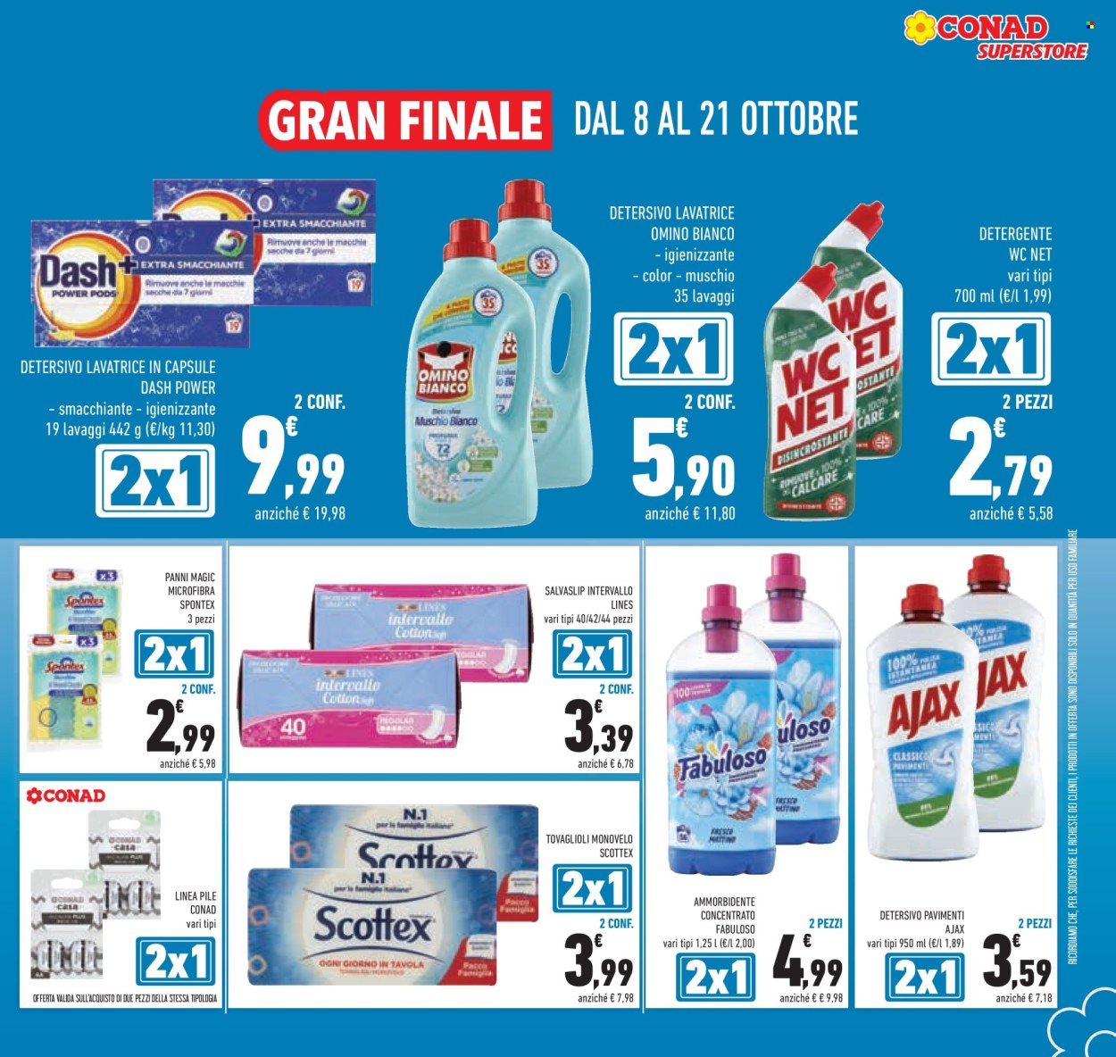 Volantino Conad Superstore - 8/10/2025 - 21/10/2025. Pagina 19