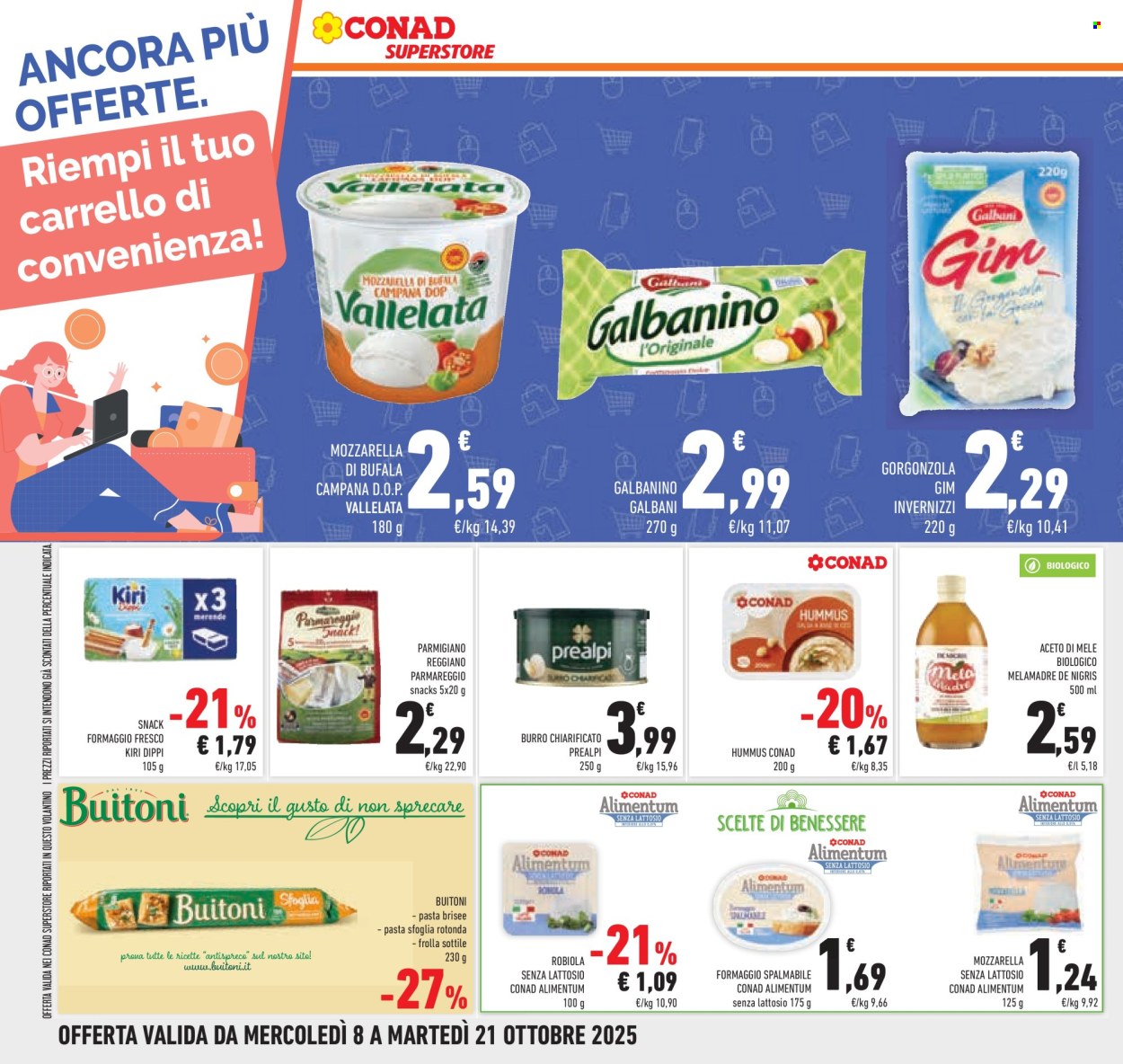 Volantino Conad Superstore - 8/10/2025 - 21/10/2025. Pagina 44