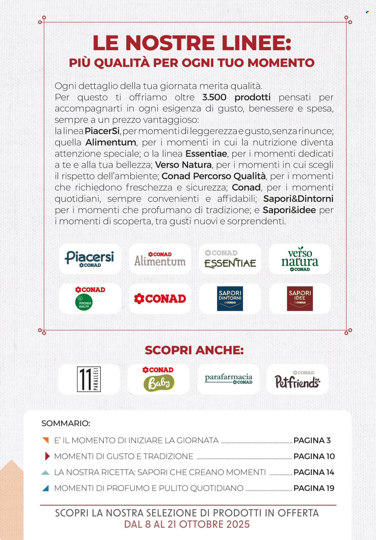 Volantino Conad - 8/10/2025 - 21/10/2025. Pagina 2