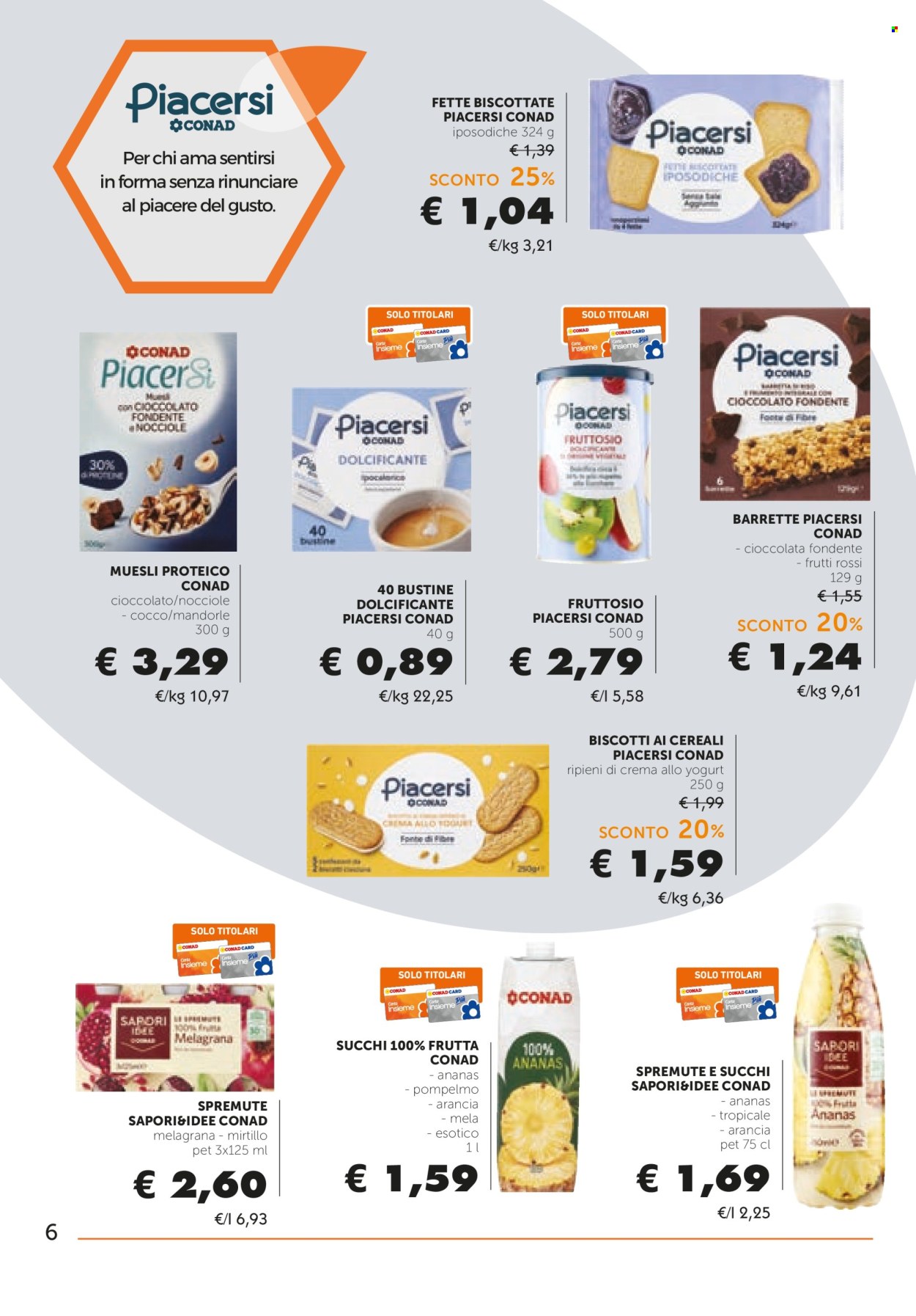 Volantino Conad - 8/10/2025 - 21/10/2025. Pagina 6