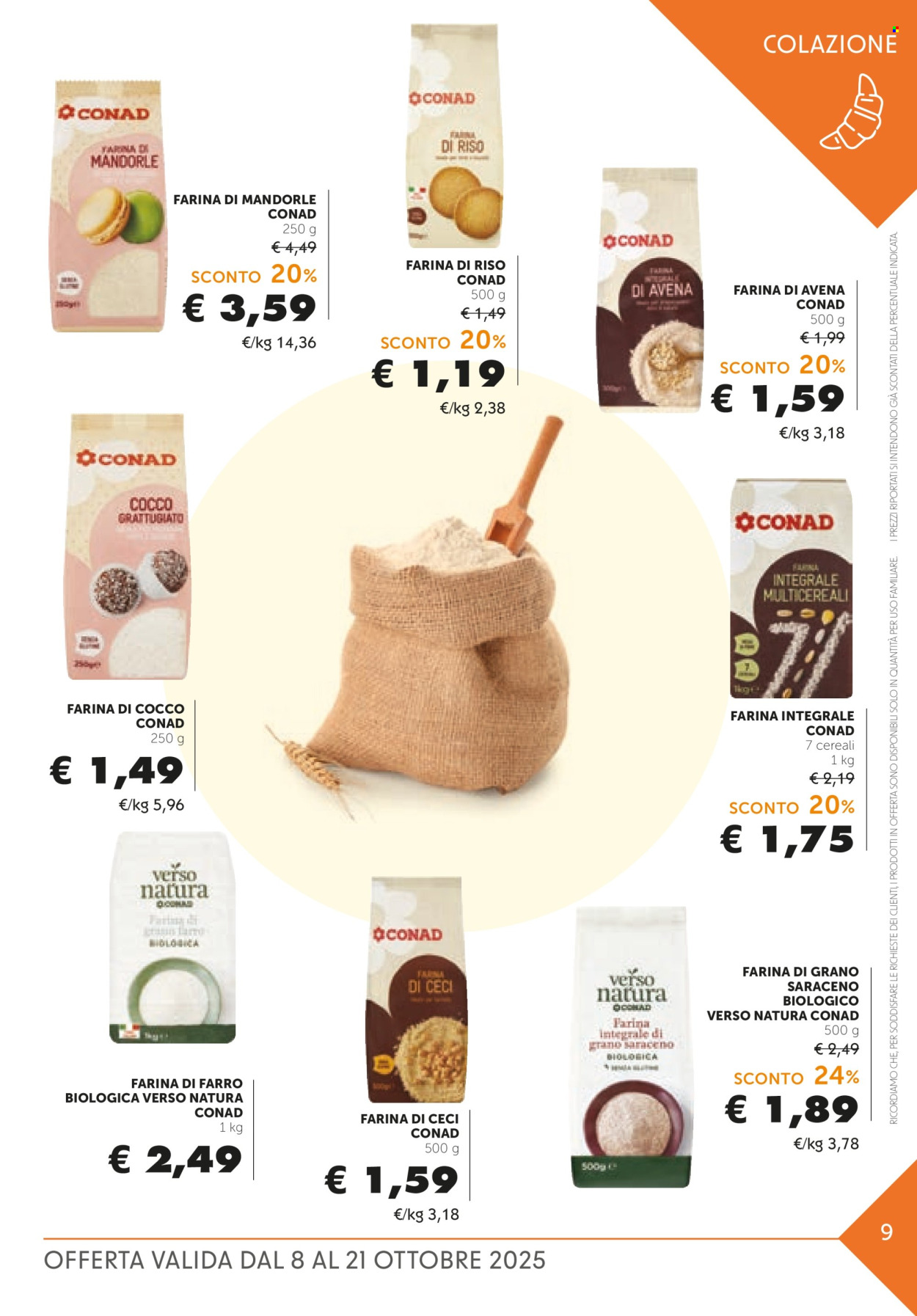 Volantino Conad - 8/10/2025 - 21/10/2025. Pagina 9