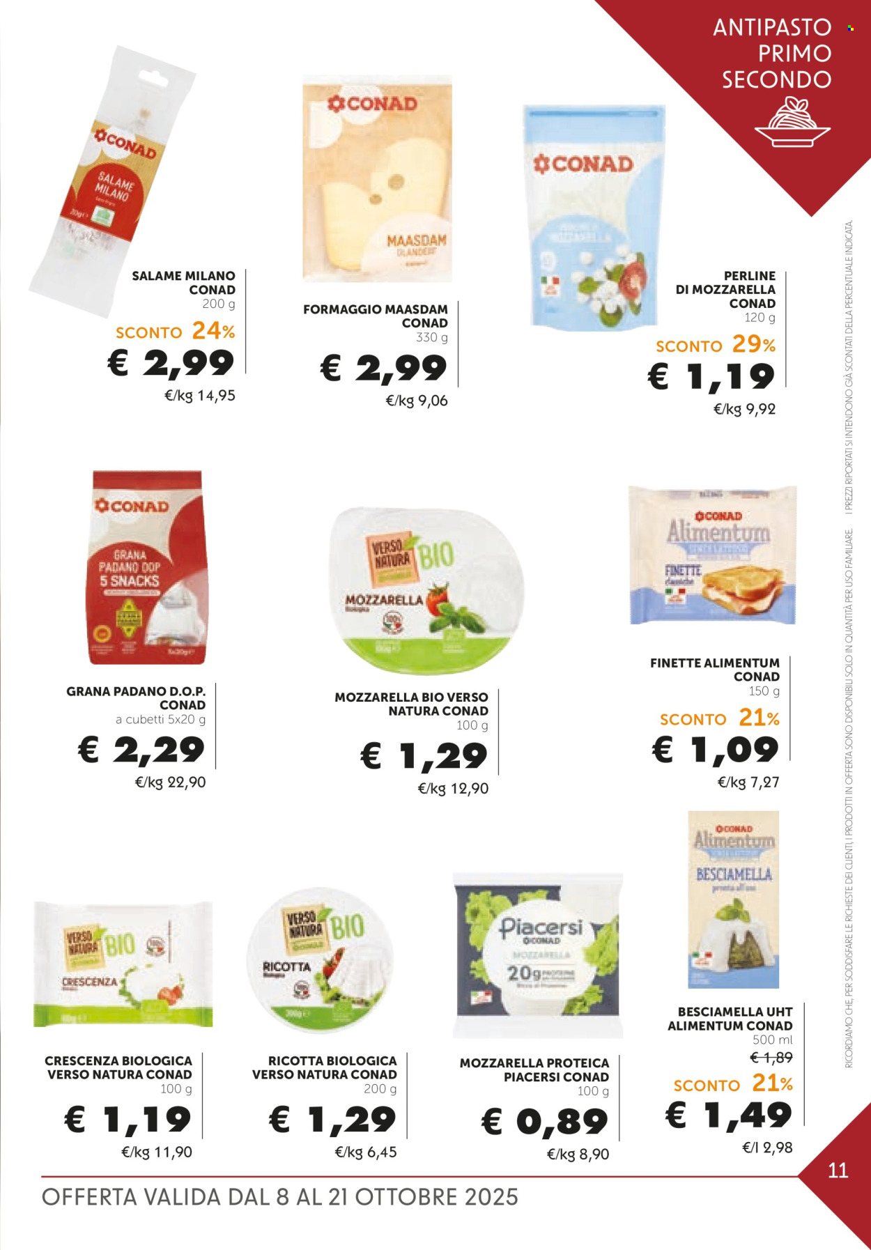 Volantino Conad - 8/10/2025 - 21/10/2025. Pagina 11