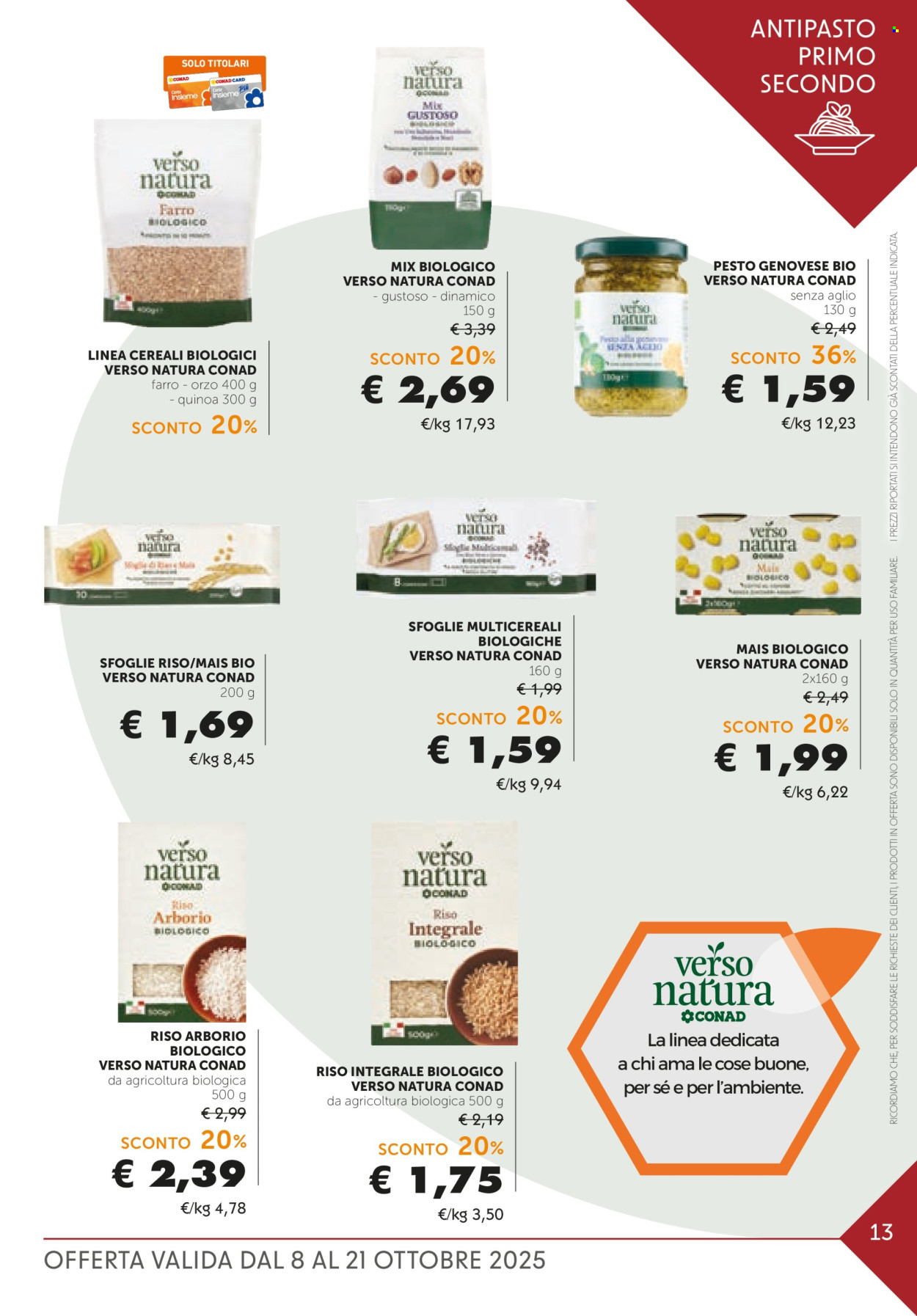 Volantino Conad - 8/10/2025 - 21/10/2025. Pagina 13