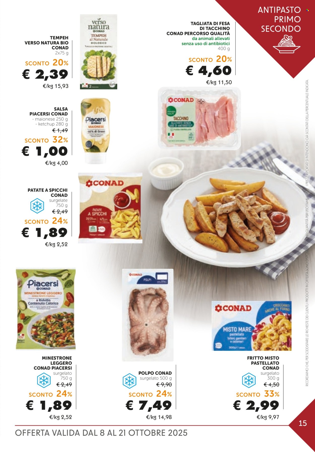 Volantino Conad - 8/10/2025 - 21/10/2025. Pagina 15