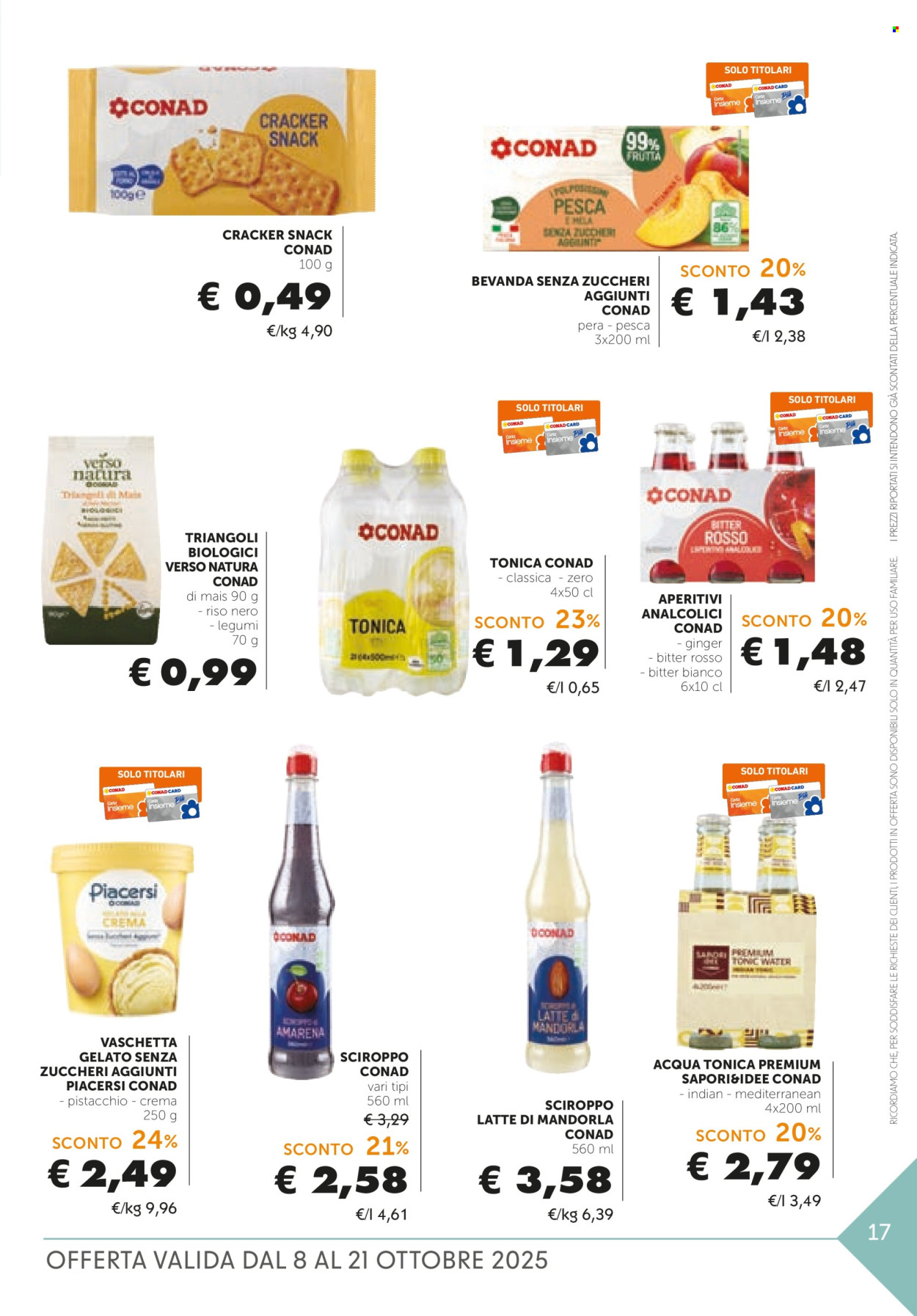 Volantino Conad - 8/10/2025 - 21/10/2025. Pagina 17