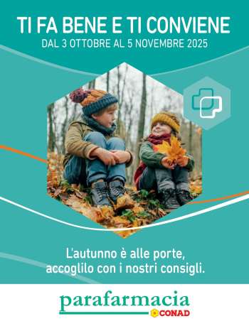 Volantino Parafarmacia Conad - 3/10/2025 - 5/11/2025.