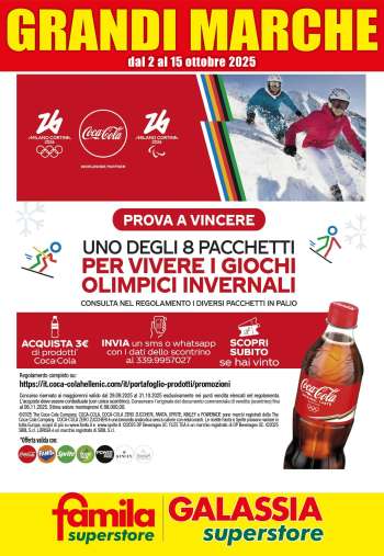 Volantino Famila - 2/10/2025 - 15/10/2025.