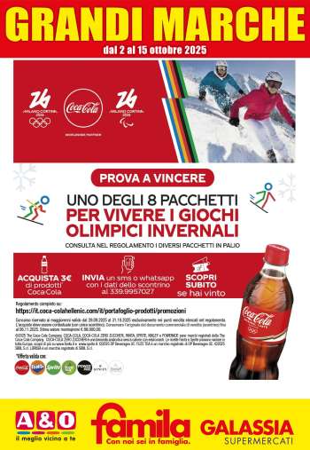 Volantino Famila - 2/10/2025 - 15/10/2025.