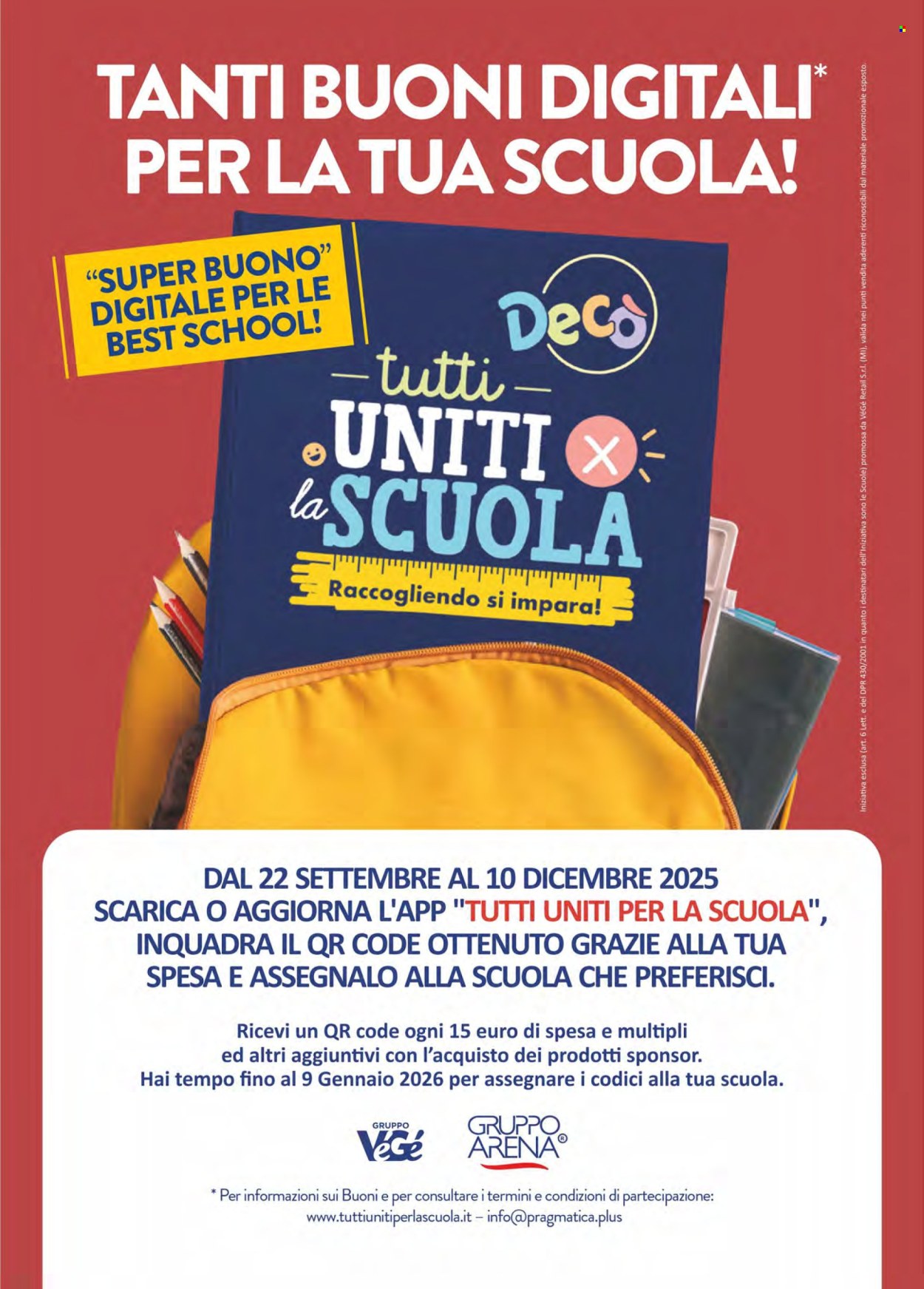 Volantino Deco - 22/9/2025 - 10/12/2025. Pagina 1