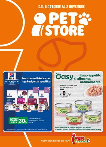 Volantino Iper, La grande i - 6/10/2025 - 2/11/2025.