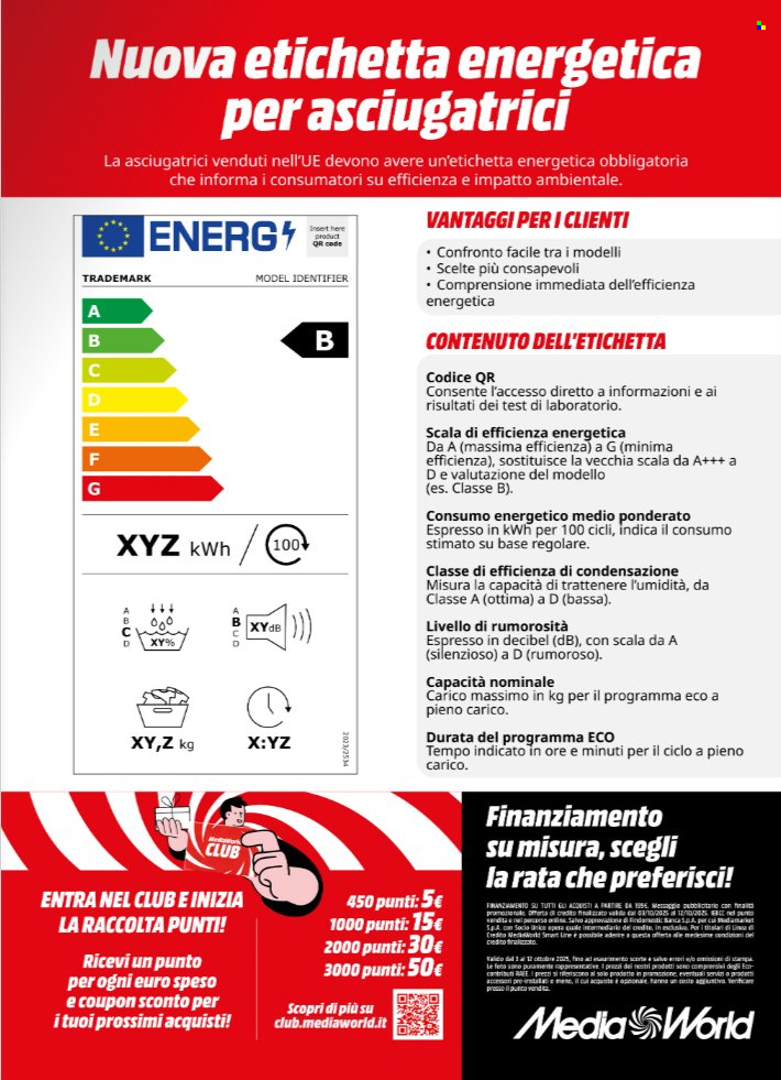 Volantino MediaWorld - 3/10/2025 - 12/10/2025. Pagina 8