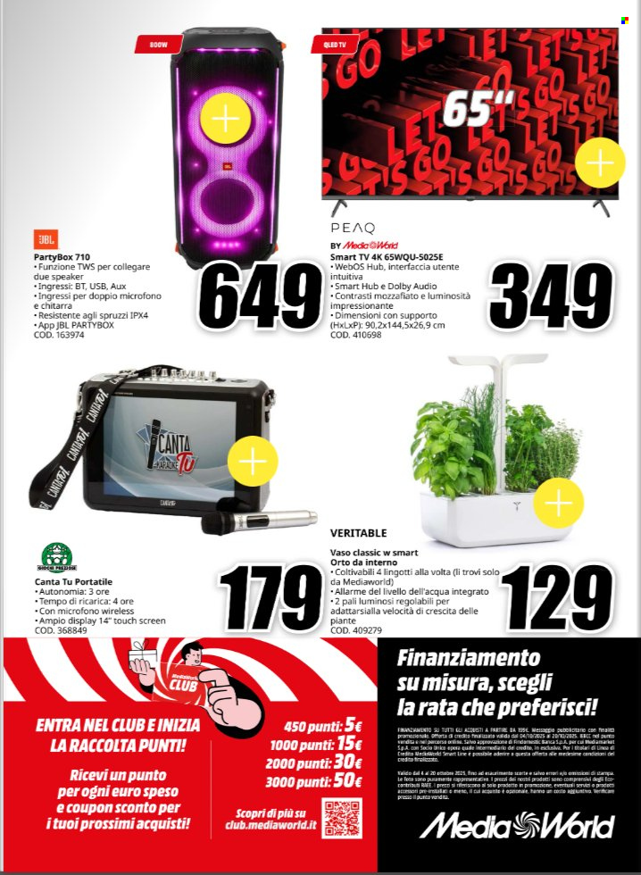 Volantino MediaWorld - 4/10/2025 - 20/10/2025. Pagina 16