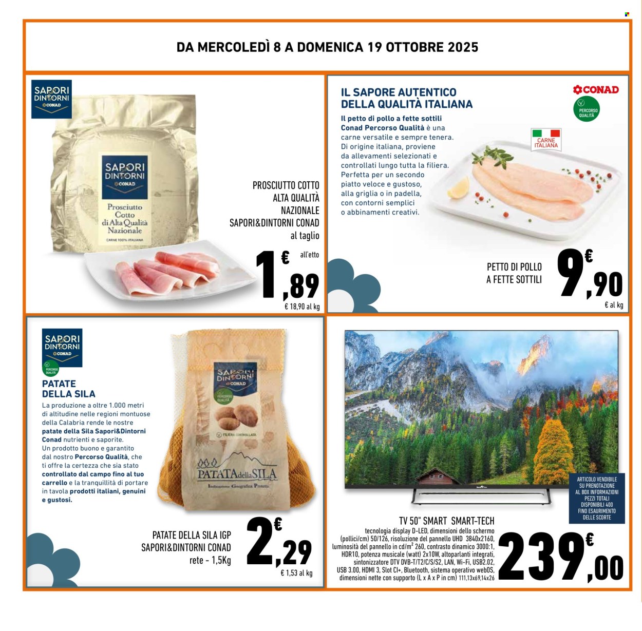 Volantino Conad Superstore - 8/10/2025 - 21/10/2025. Pagina 8