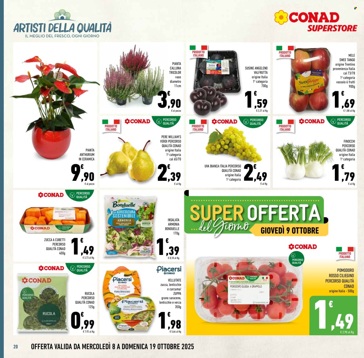 Volantino Conad Superstore - 8/10/2025 - 21/10/2025. Pagina 20