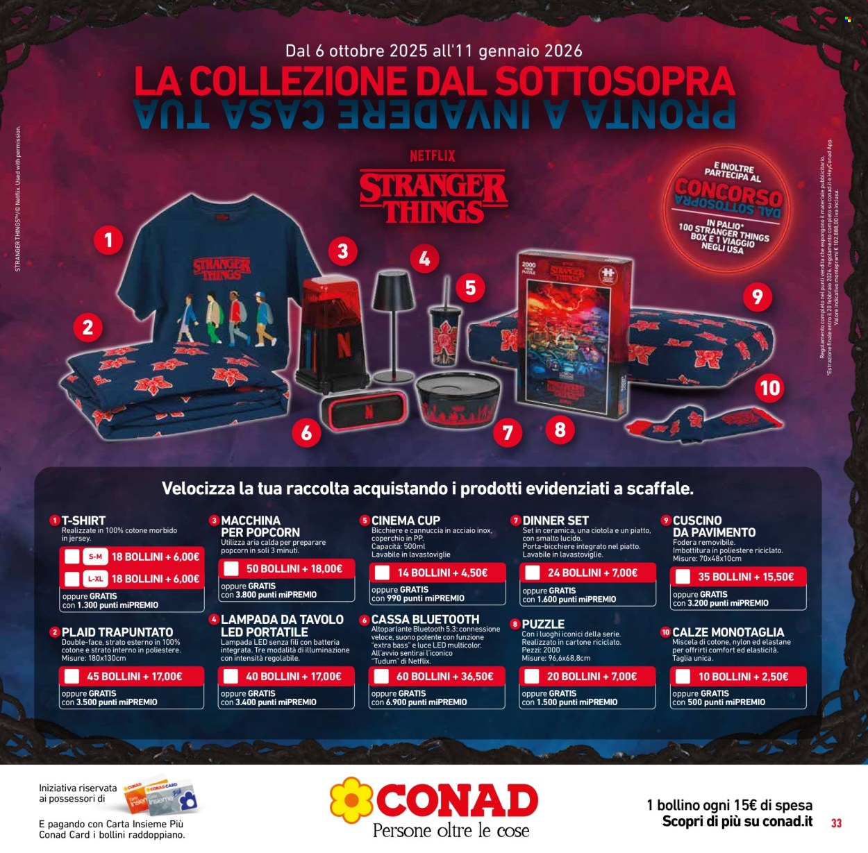 Volantino Conad Superstore - 8/10/2025 - 21/10/2025. Pagina 33