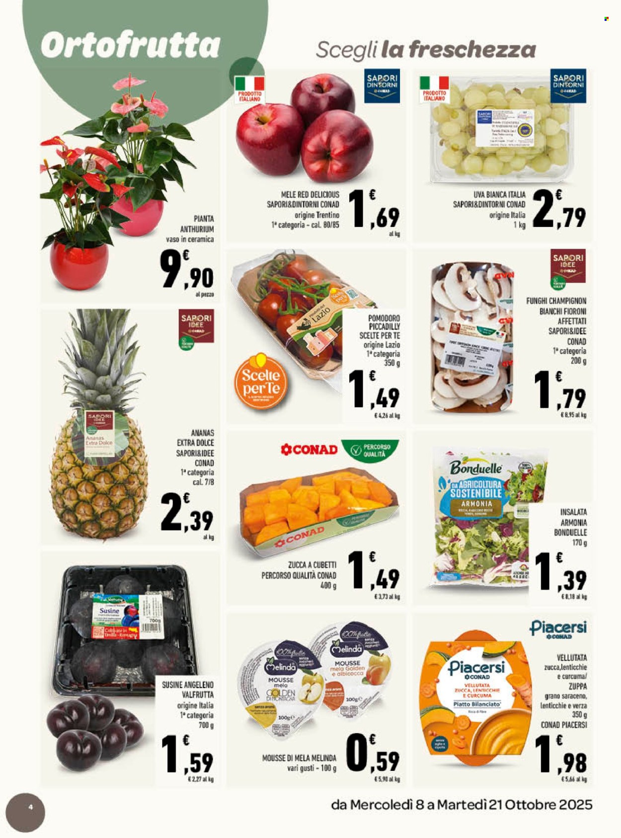 Volantino TuDay Conad - 8/10/2025 - 21/10/2025. Pagina 4