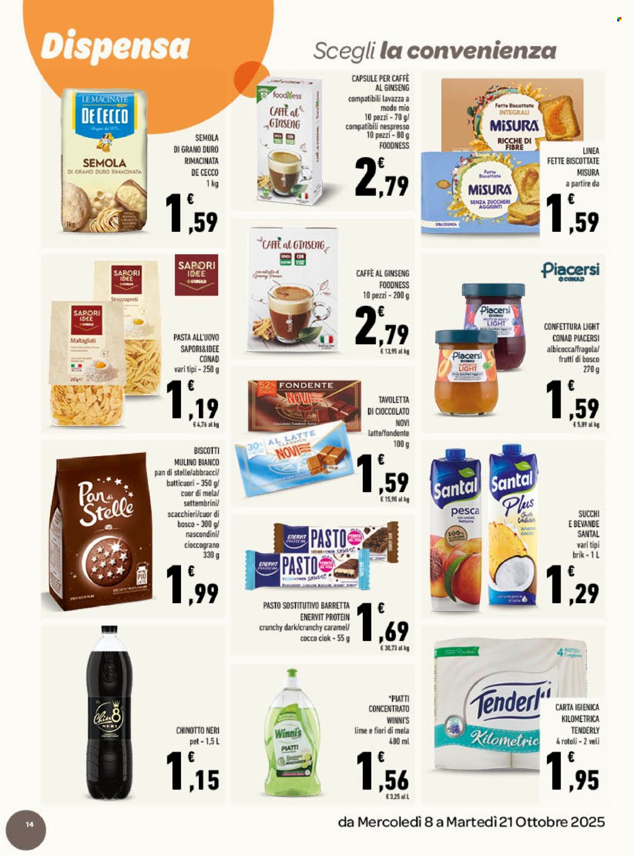 Volantino TuDay Conad - 8/10/2025 - 21/10/2025. Pagina 14