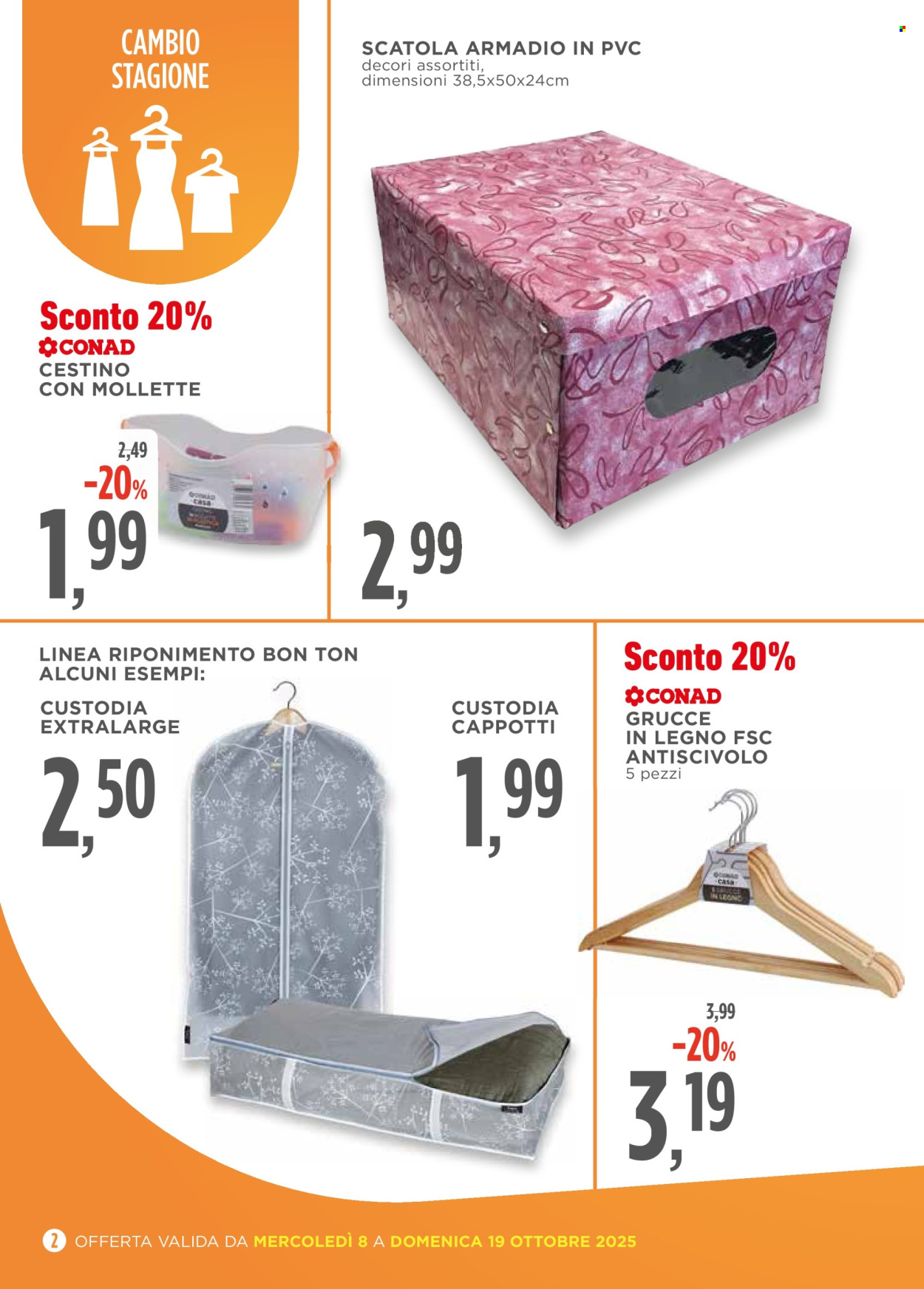 Volantino Conad - 8/10/2025 - 19/10/2025. Pagina 2