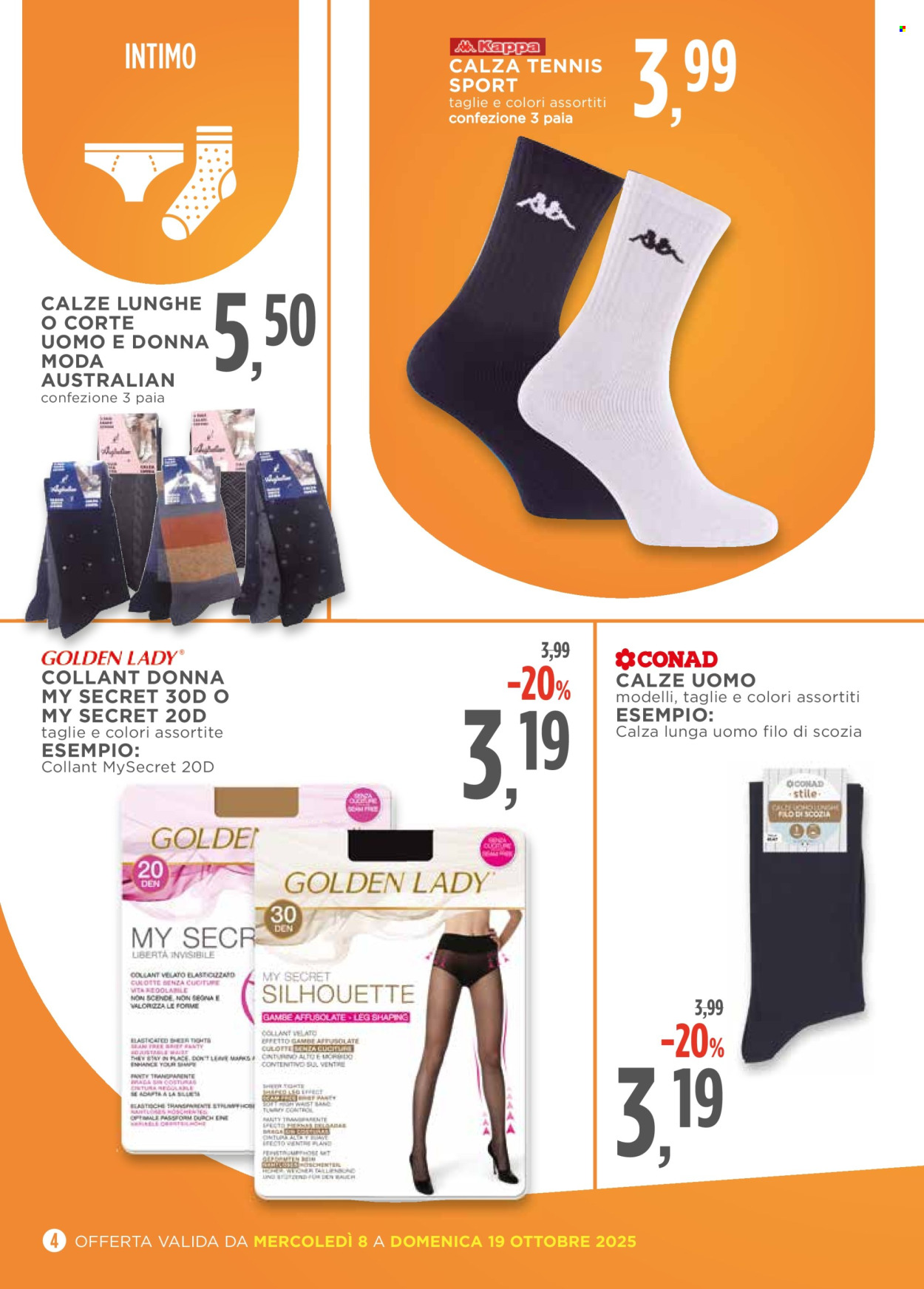 Volantino Conad - 8/10/2025 - 19/10/2025. Pagina 4