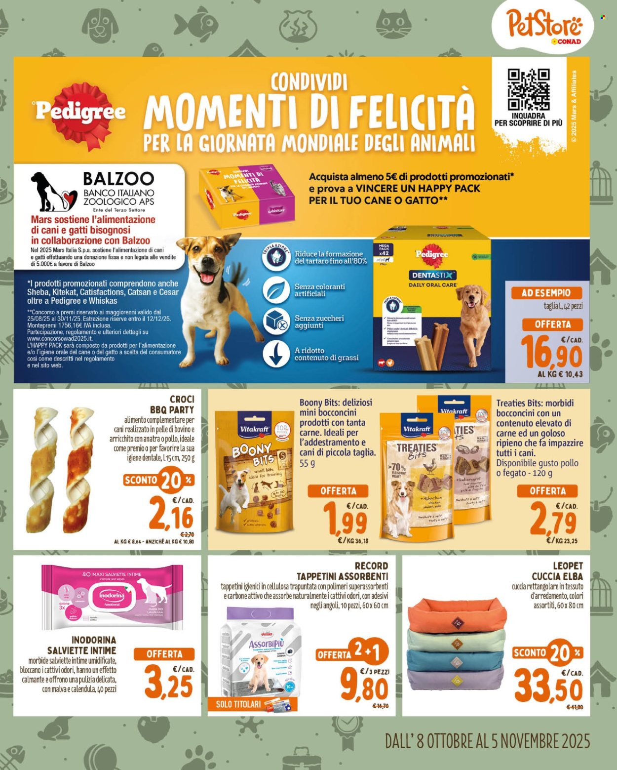 Volantino Pet Store Conad - 8/10/2025 - 5/11/2025. Pagina 3