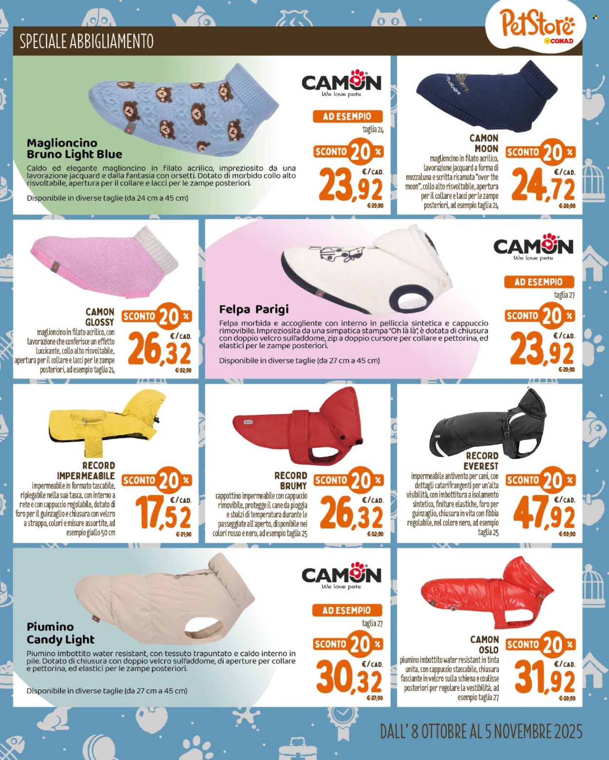 Volantino Pet Store Conad - 8/10/2025 - 5/11/2025. Pagina 7