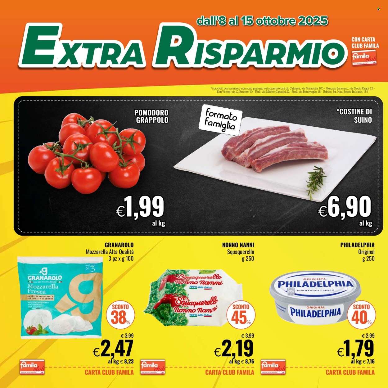 Volantino Famila - 8/10/2025 - 15/10/2025. Pagina 2