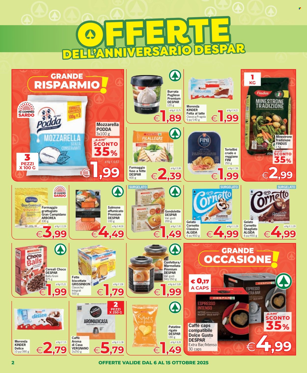 Volantino Eurospar - 6/10/2025 - 15/10/2025. Pagina 2