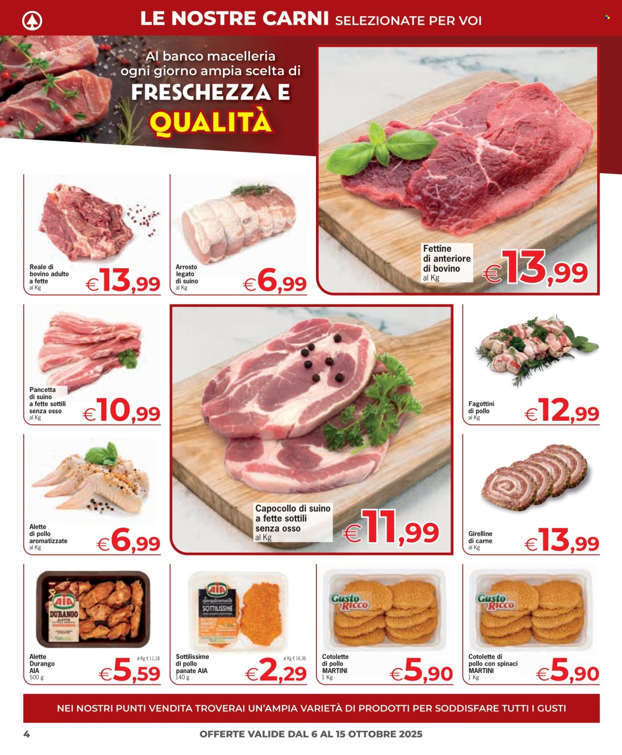 Volantino Eurospar - 6/10/2025 - 15/10/2025. Pagina 4