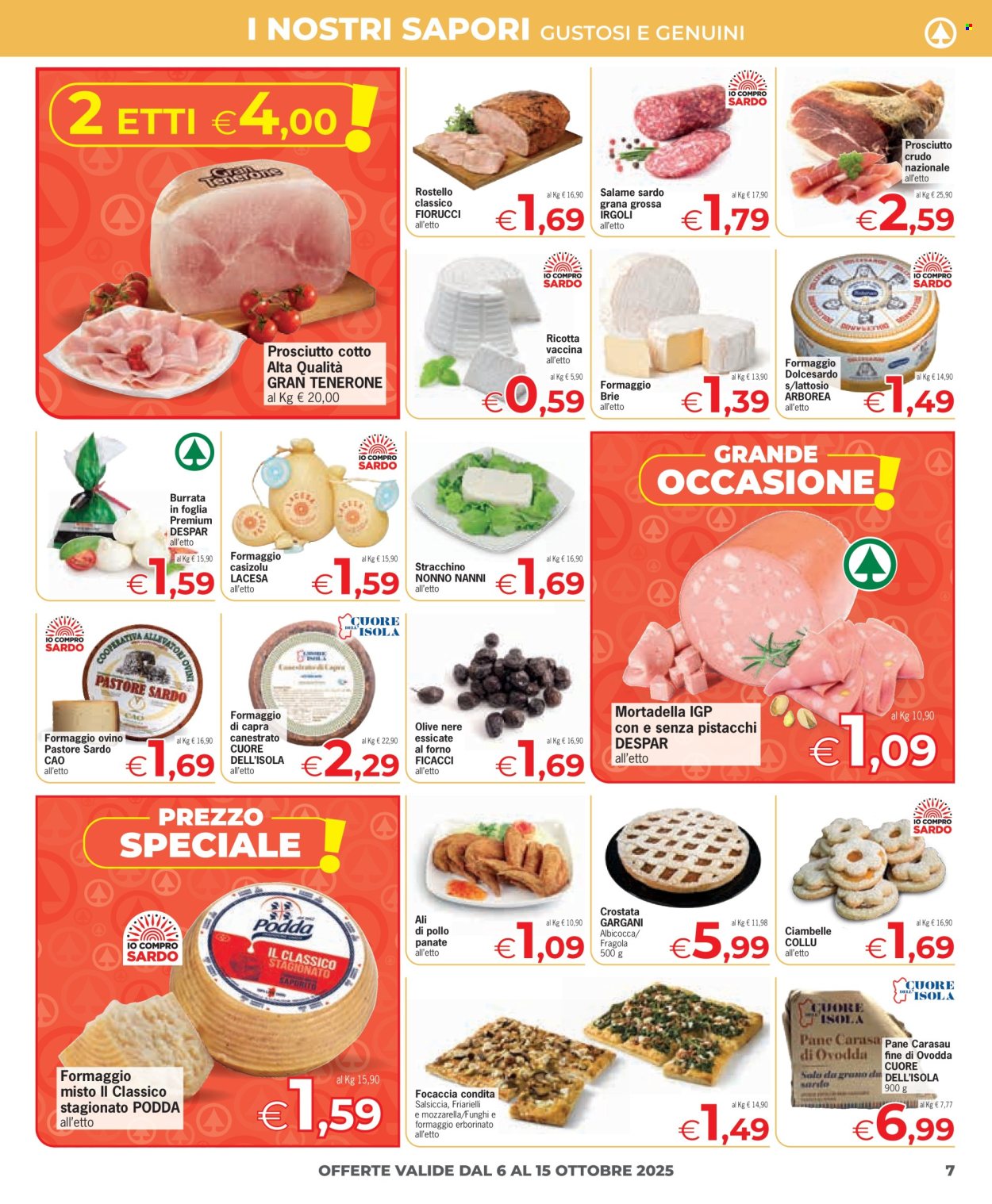 Volantino Eurospar - 6/10/2025 - 15/10/2025. Pagina 7