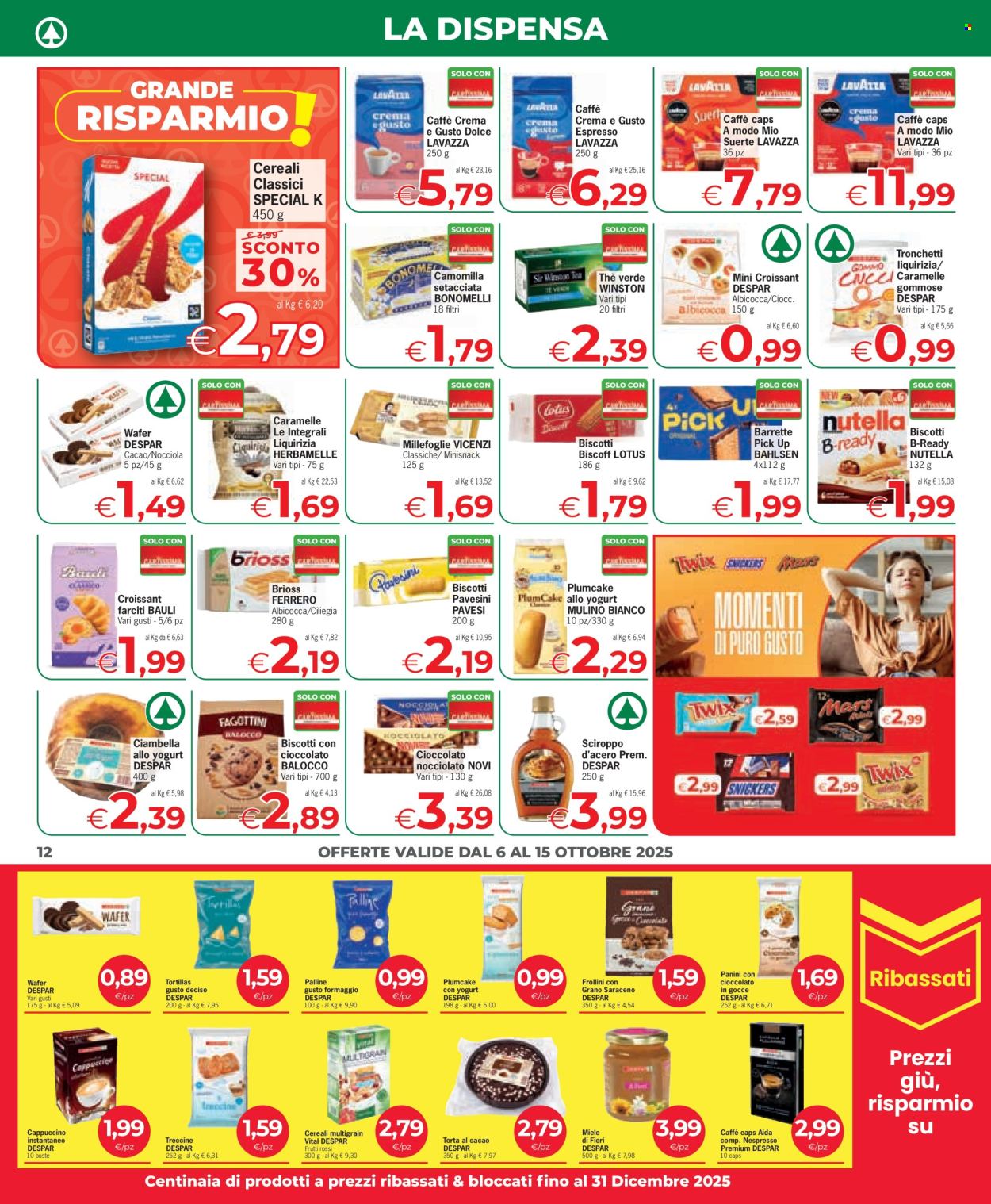 Volantino Eurospar - 6/10/2025 - 15/10/2025. Pagina 12