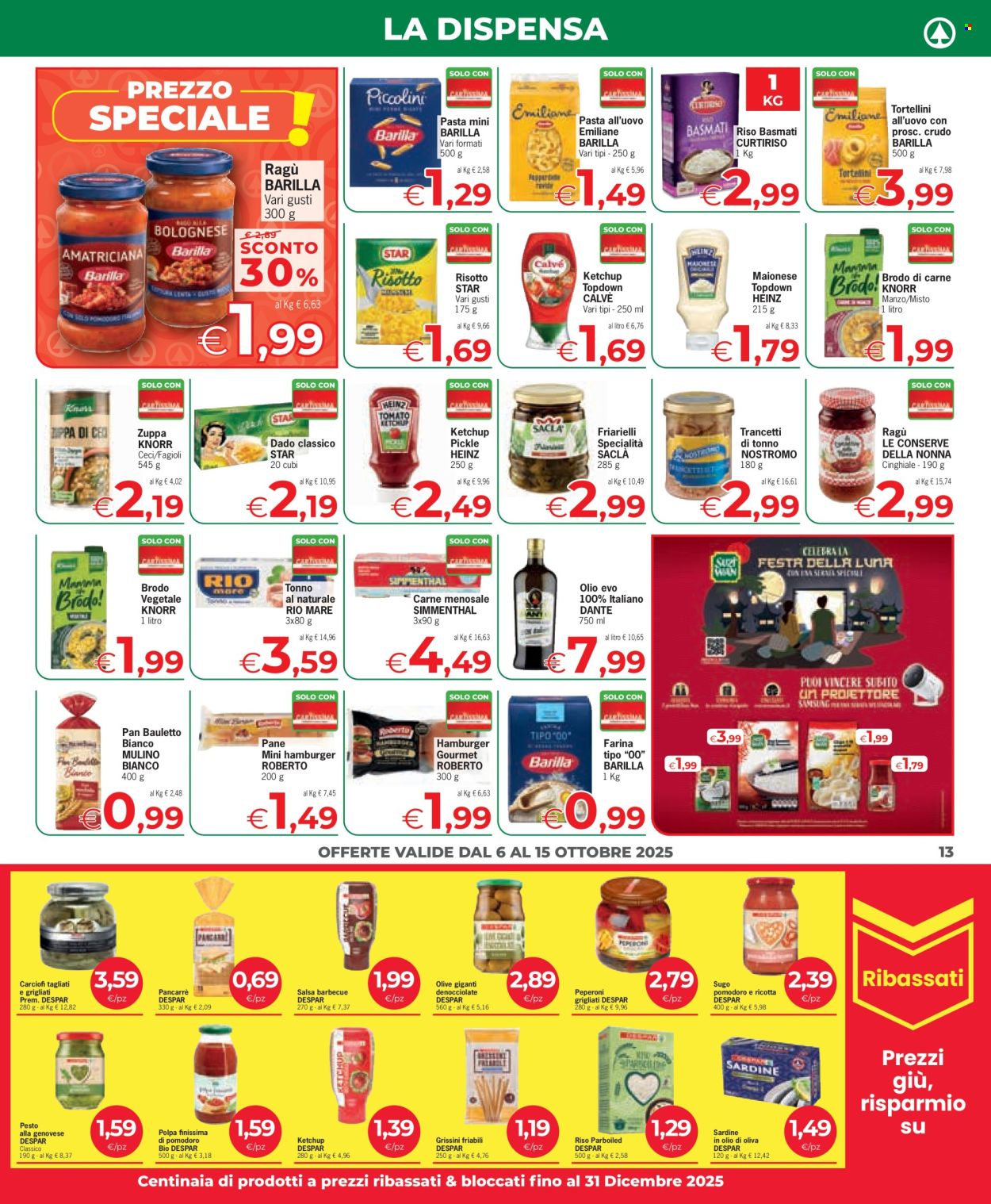Volantino Eurospar - 6/10/2025 - 15/10/2025. Pagina 13