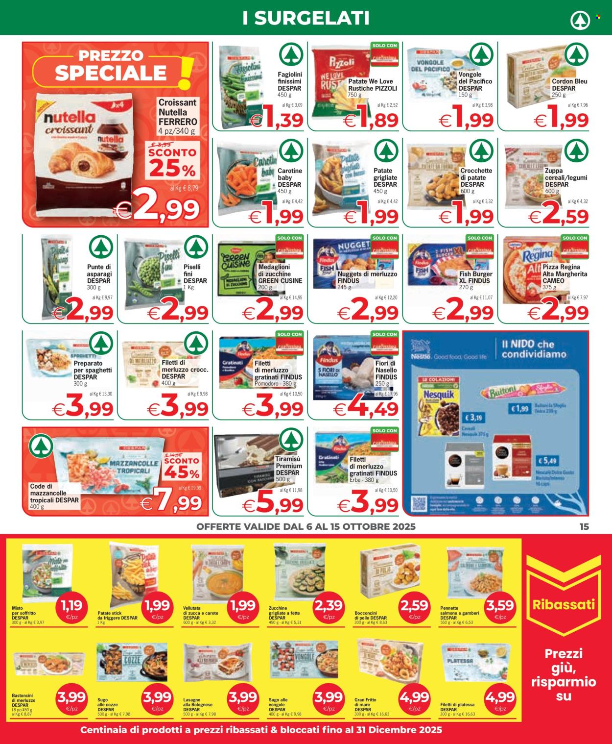 Volantino Eurospar - 6/10/2025 - 15/10/2025. Pagina 15