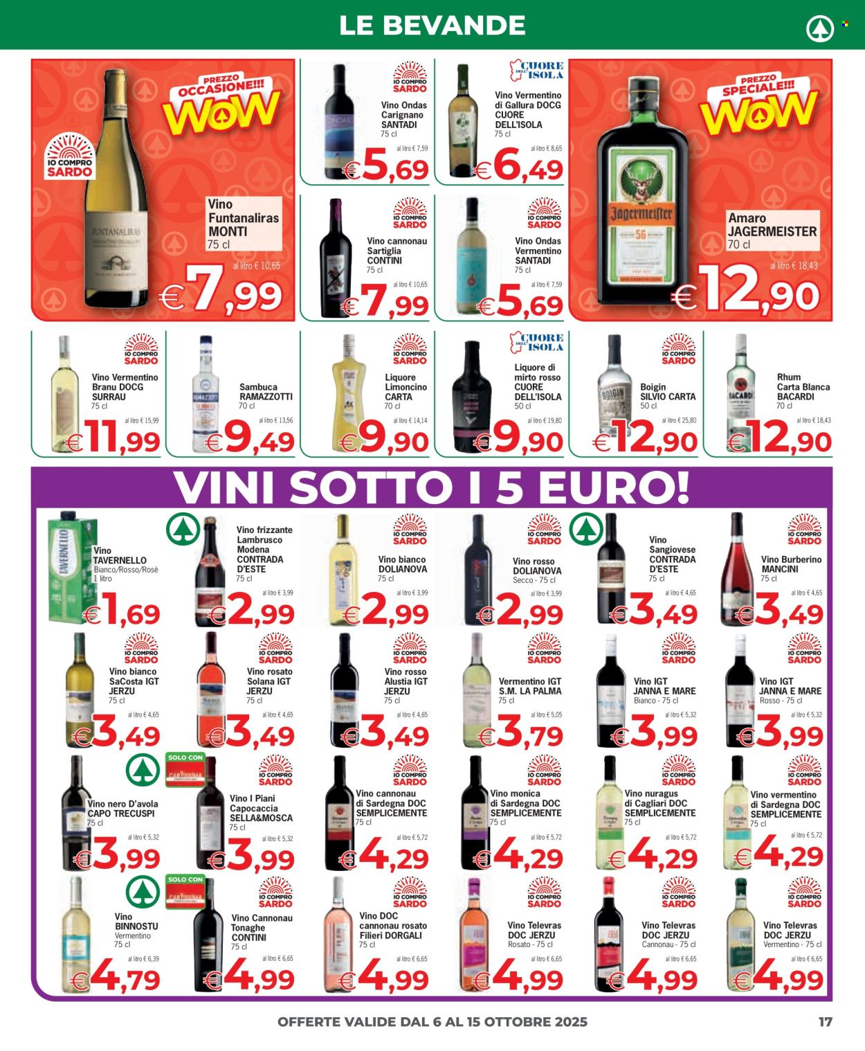 Volantino Eurospar - 6/10/2025 - 15/10/2025. Pagina 17