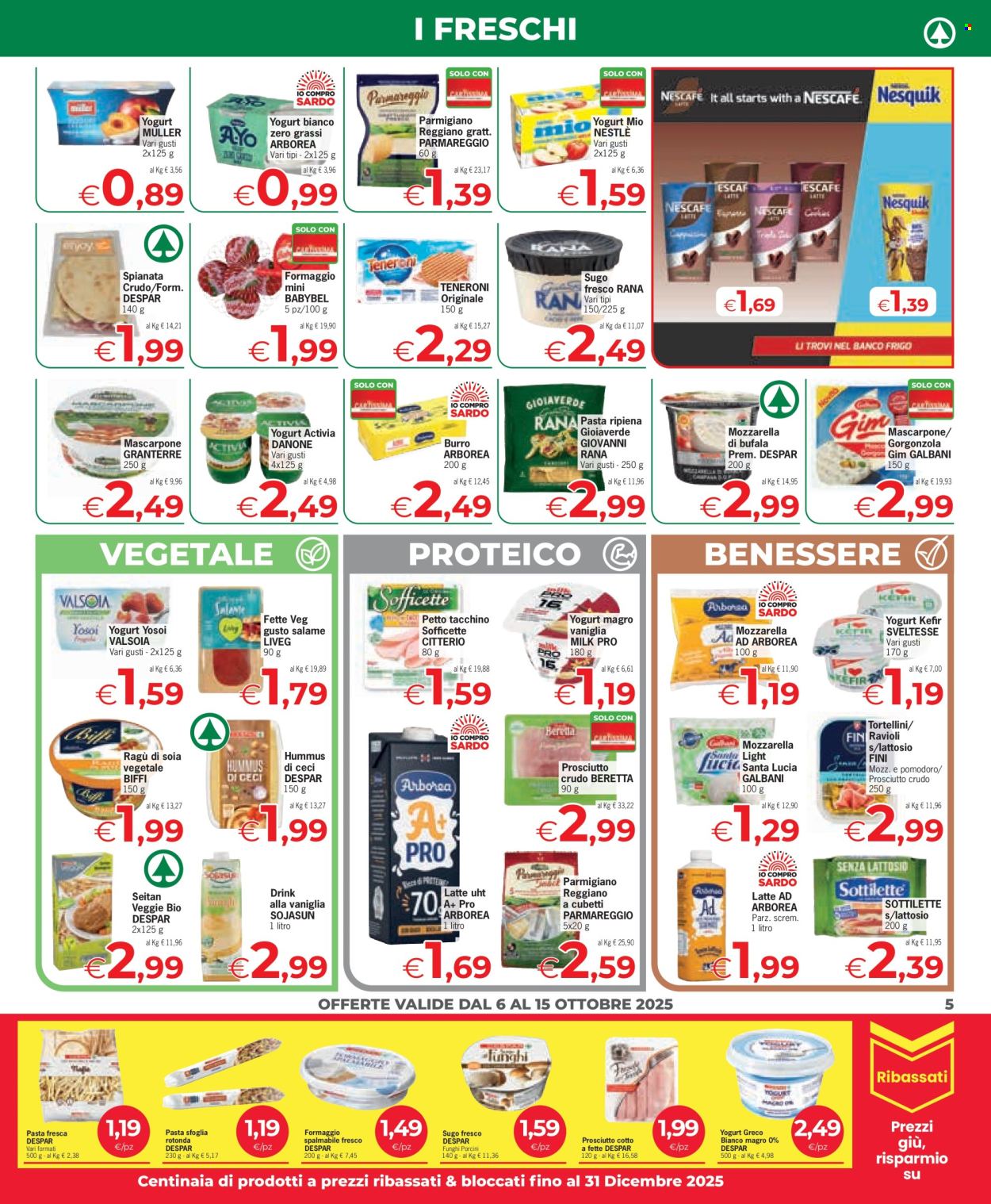 Volantino Eurospar - 6/10/2025 - 15/10/2025. Pagina 5