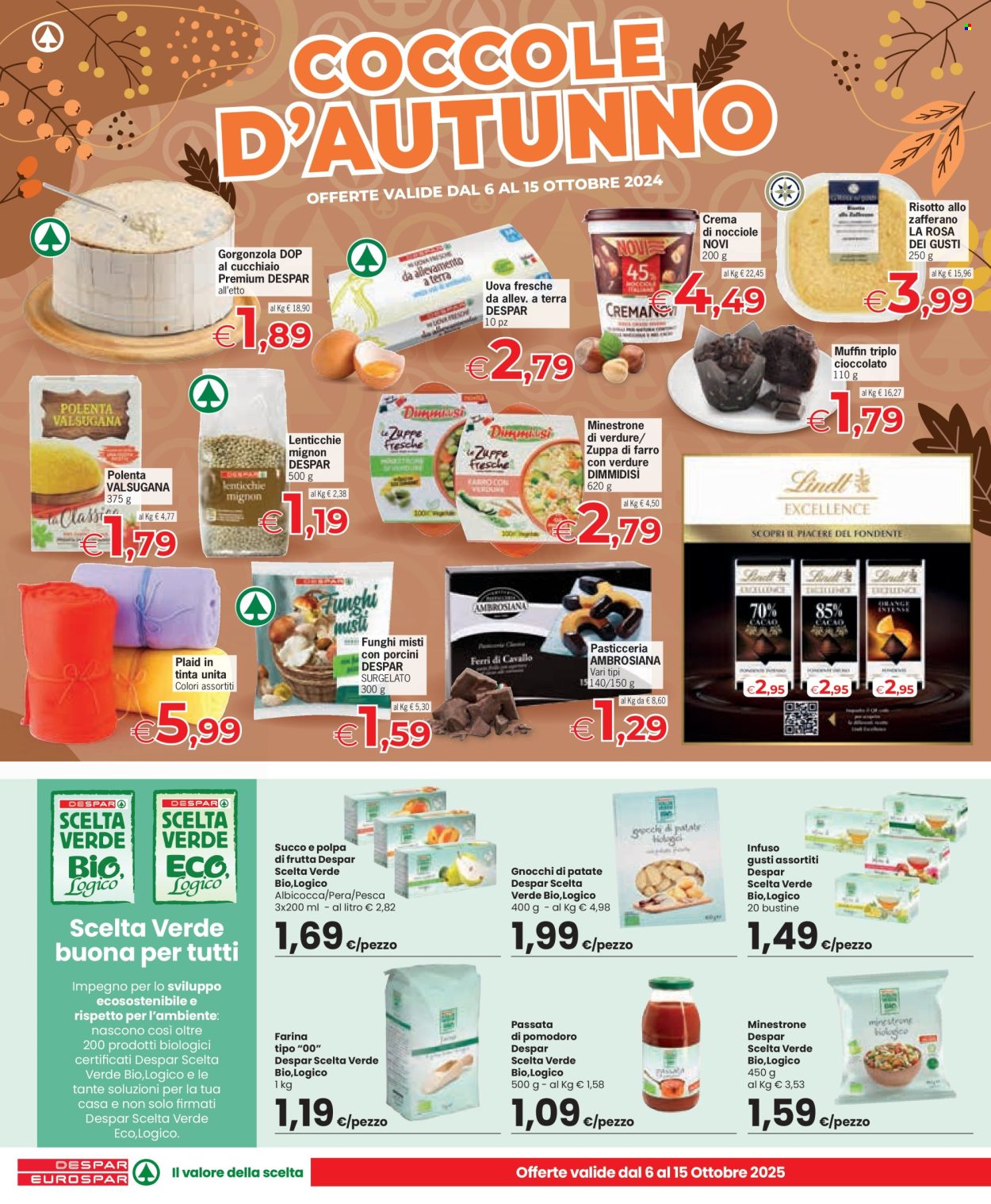 Volantino Eurospar - 6/10/2025 - 15/10/2025. Pagina 6