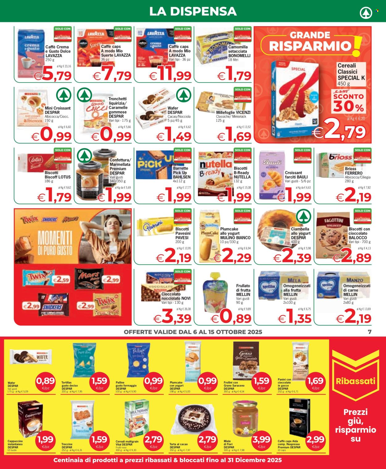 Volantino Eurospar - 6/10/2025 - 15/10/2025. Pagina 7