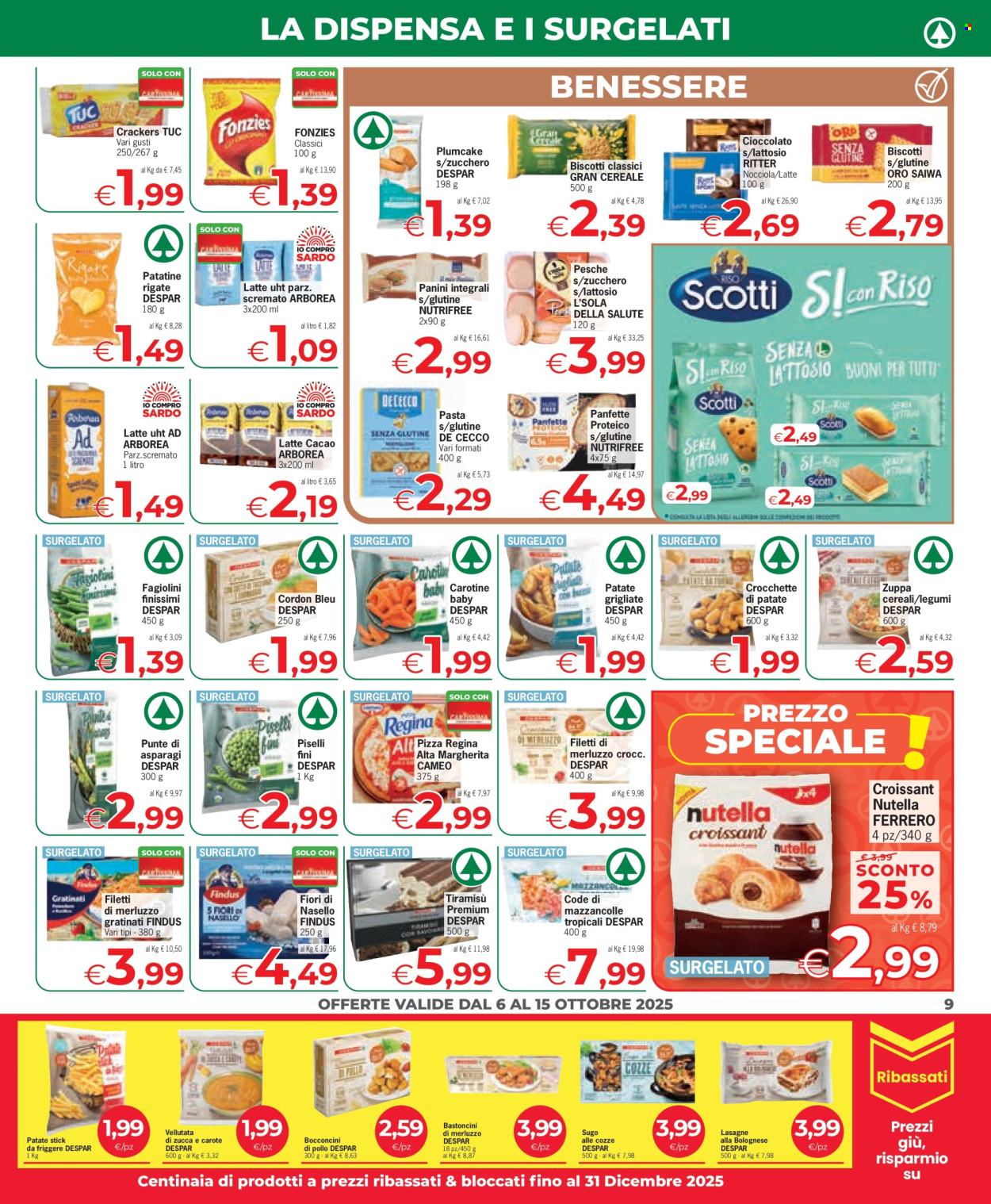Volantino Eurospar - 6/10/2025 - 15/10/2025. Pagina 9