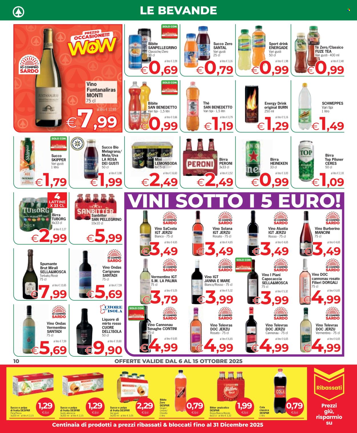 Volantino Eurospar - 6/10/2025 - 15/10/2025. Pagina 10