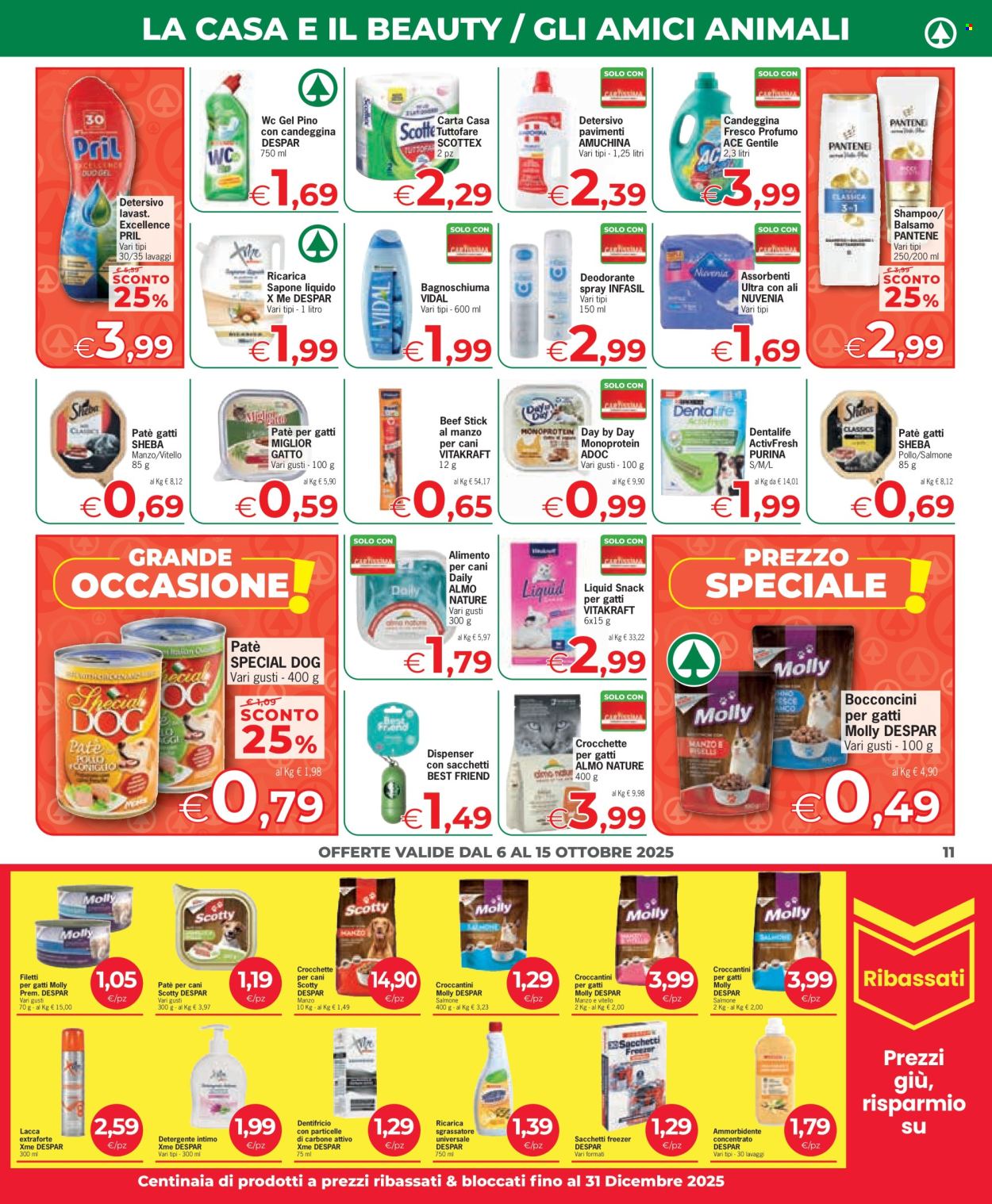 Volantino Eurospar - 6/10/2025 - 15/10/2025. Pagina 11