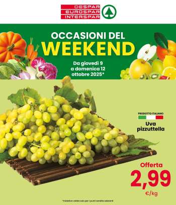 Volantino Interspar - 9/10/2025 - 12/10/2025.